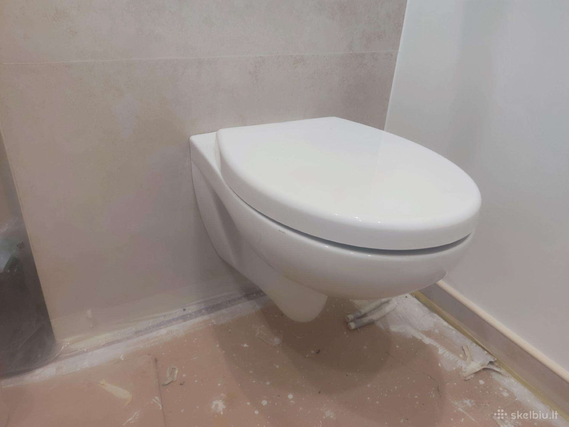 Pahabinamas WC klozetas unitazas grohe