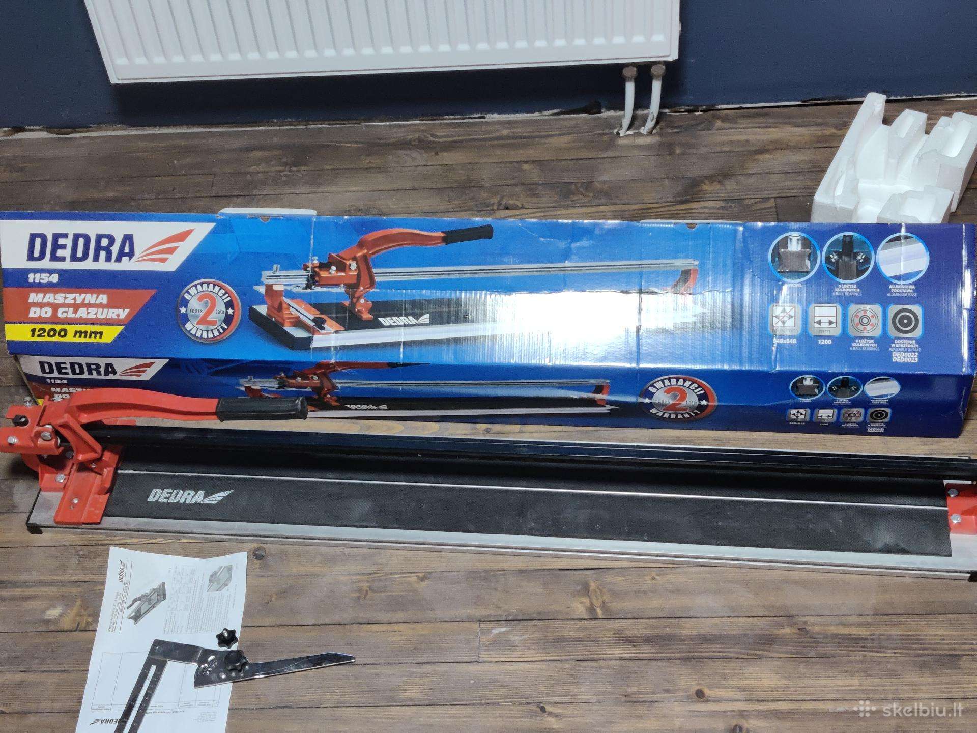 Dedra 120cm plytelių staklės+ likučiai
