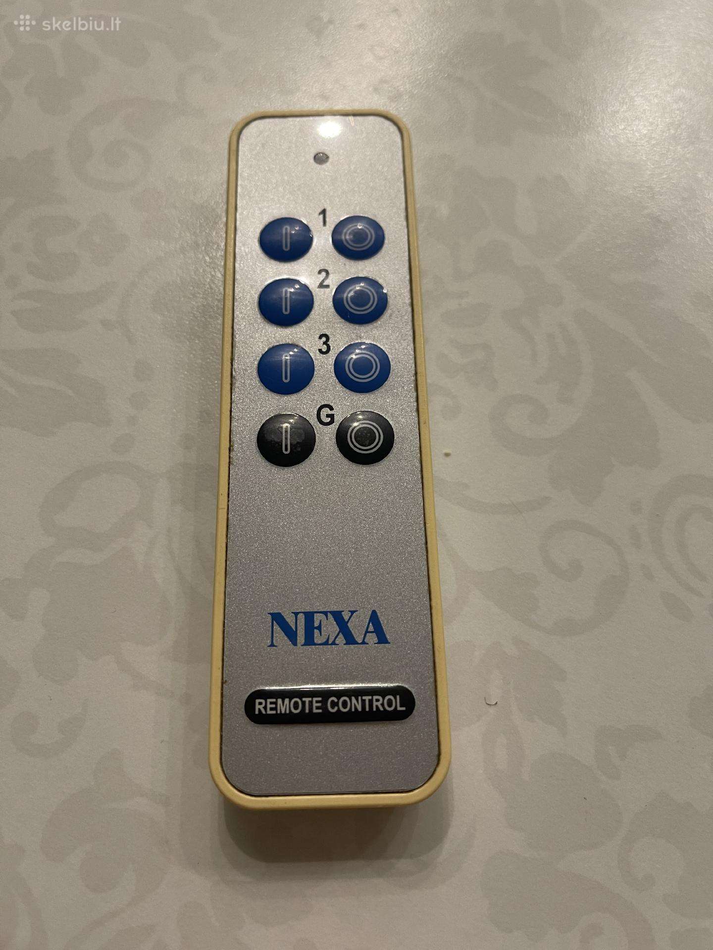 Belaidis nuotolinio valdymo pultelis Nexa