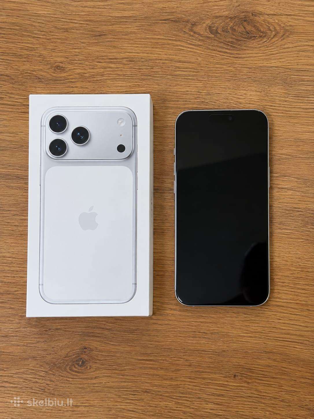 Parduodamas mažai naudotas iPhone 17 pro Max 256gb
