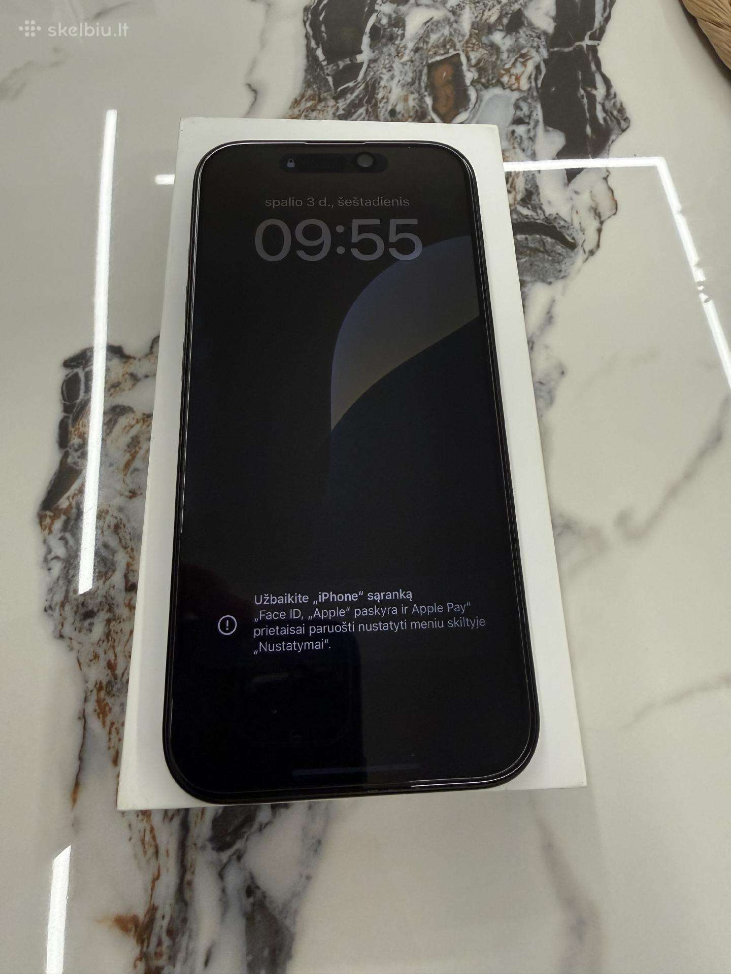 iPhone 15 pro 128gb Black titanium