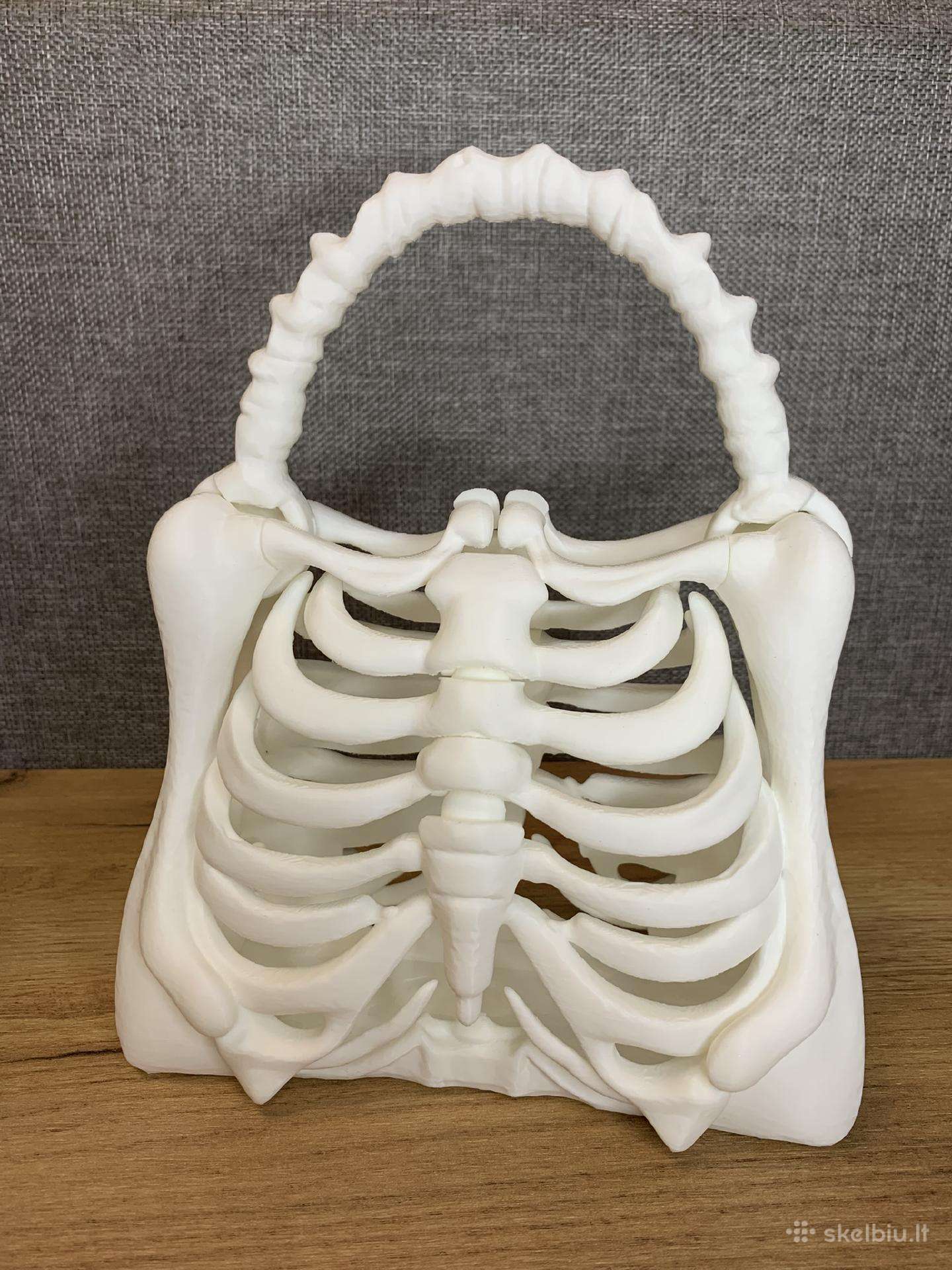 Bone bag/skeleton bag rankinė