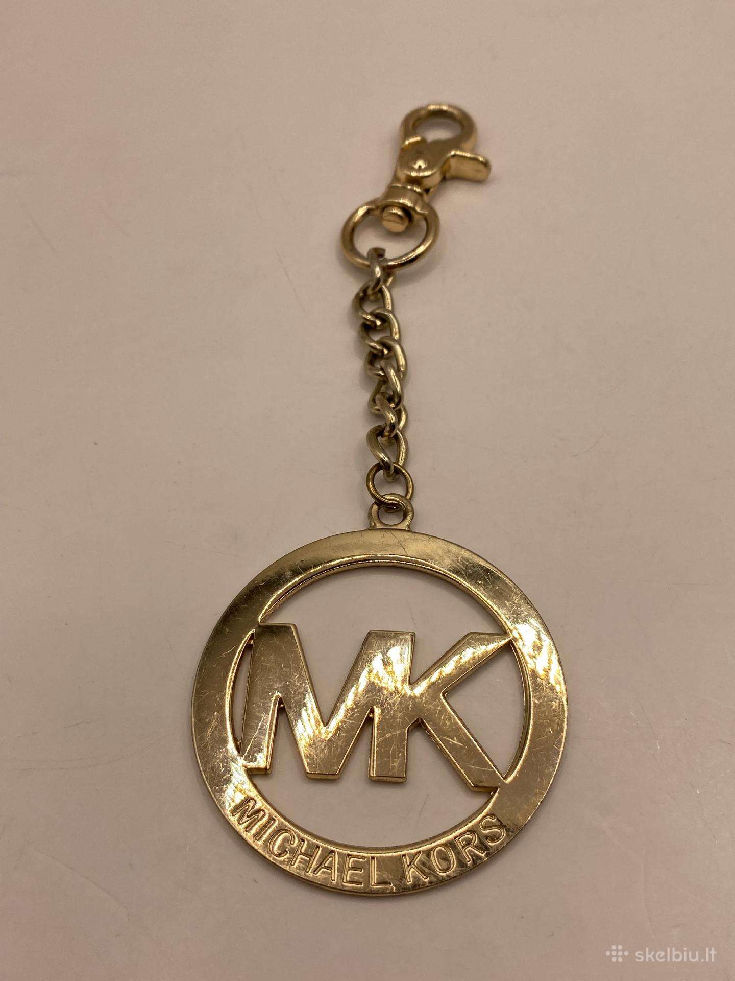 Michael Kors raktų / rankinės pakabukas (Mk logo