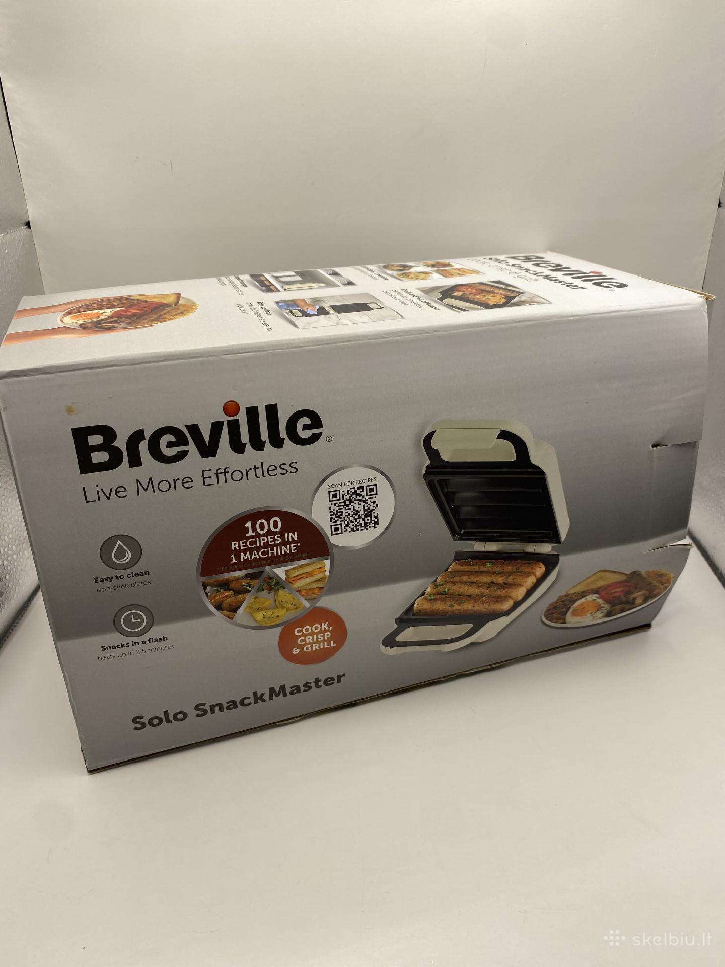 Užkandžių / sumuštinių keptuvė Breville Solo