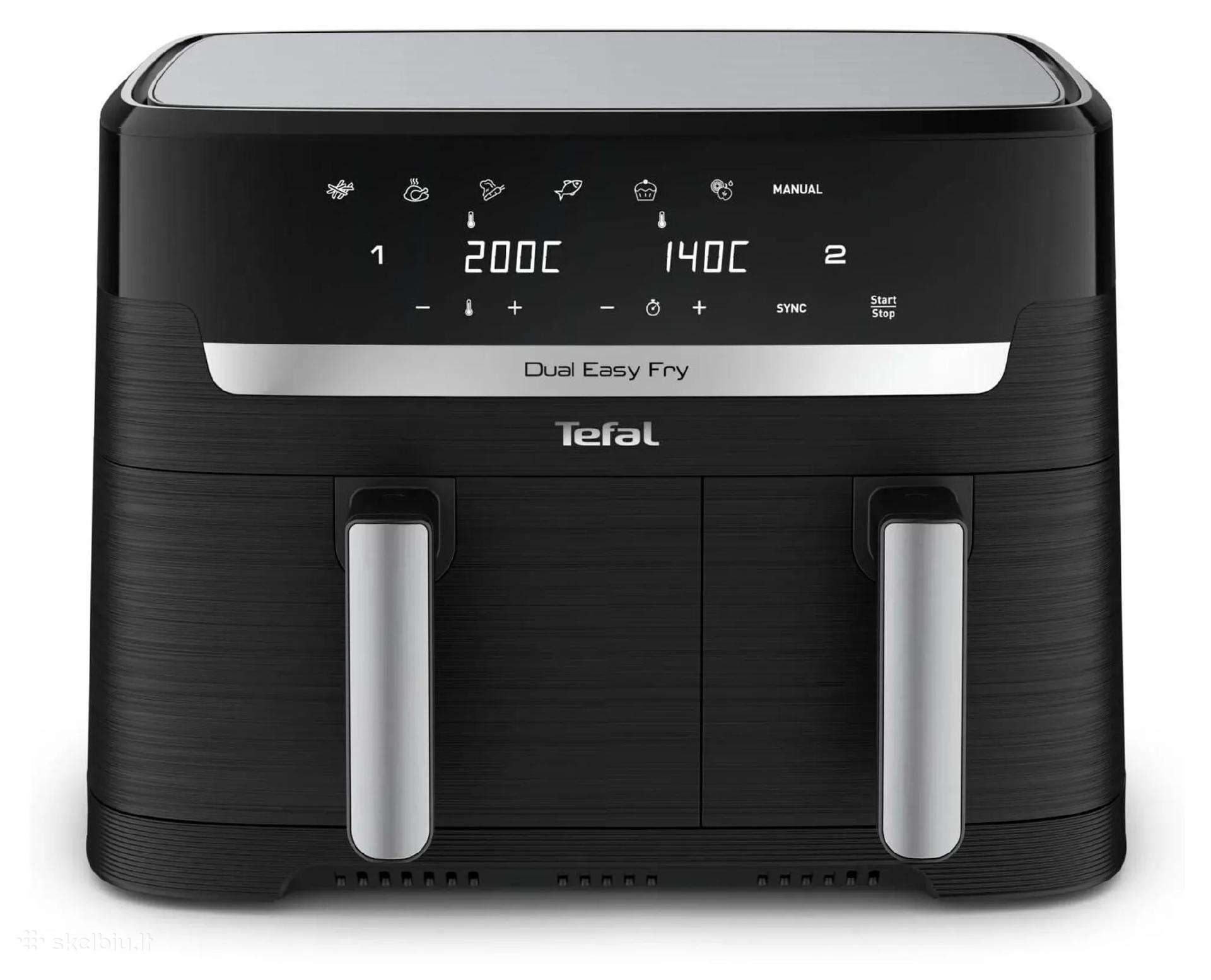 Tefal Dual Easy Fry & Grill 8,3 l oro gruzdintuvė