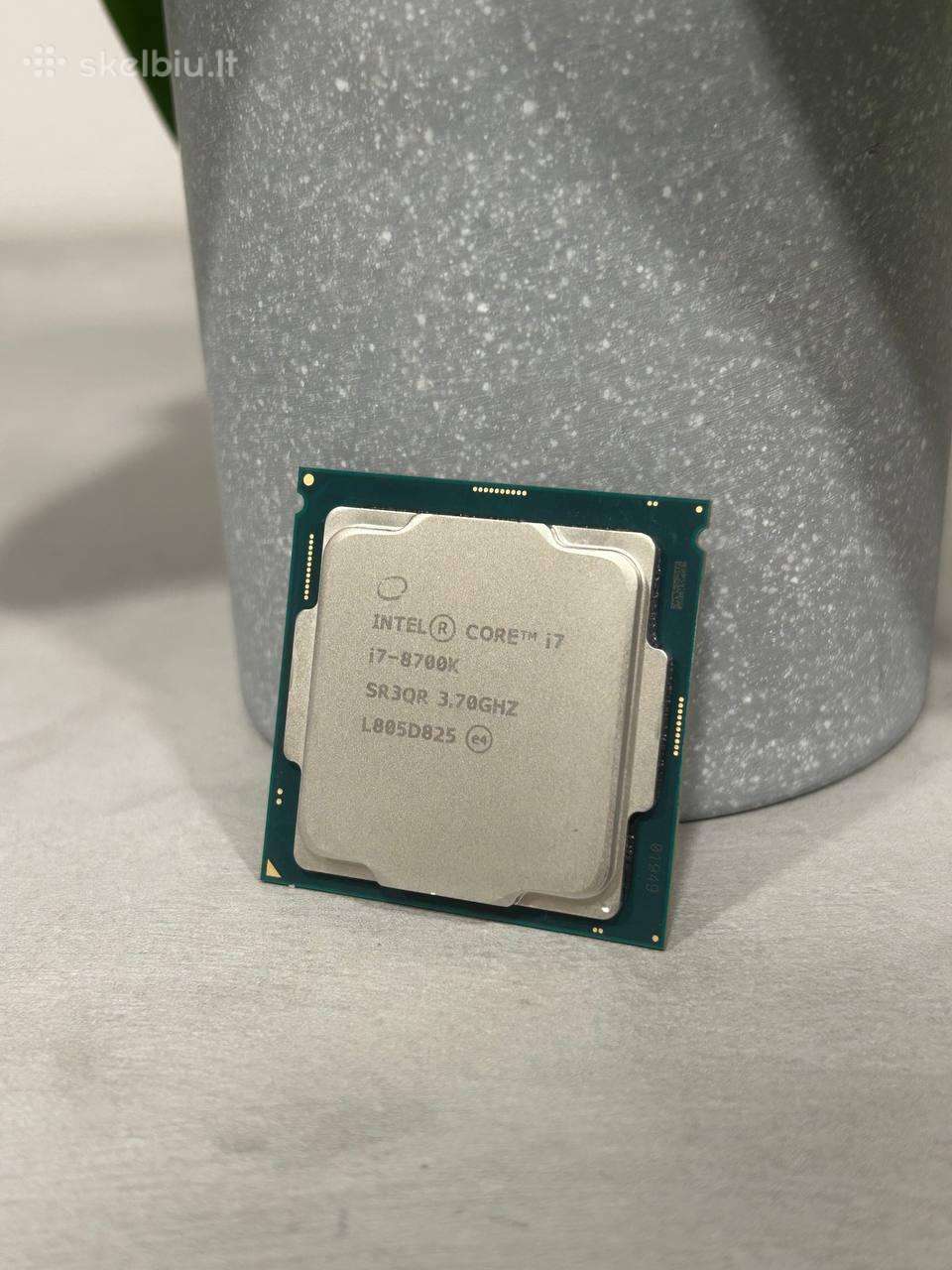 Procesorius Intel core i7-8700k
