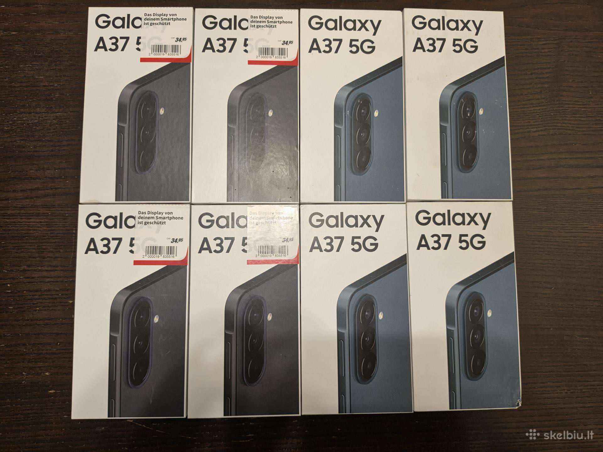 Naujas Samsung A37 5G, 6gb, 128gb, 24 men. gar.