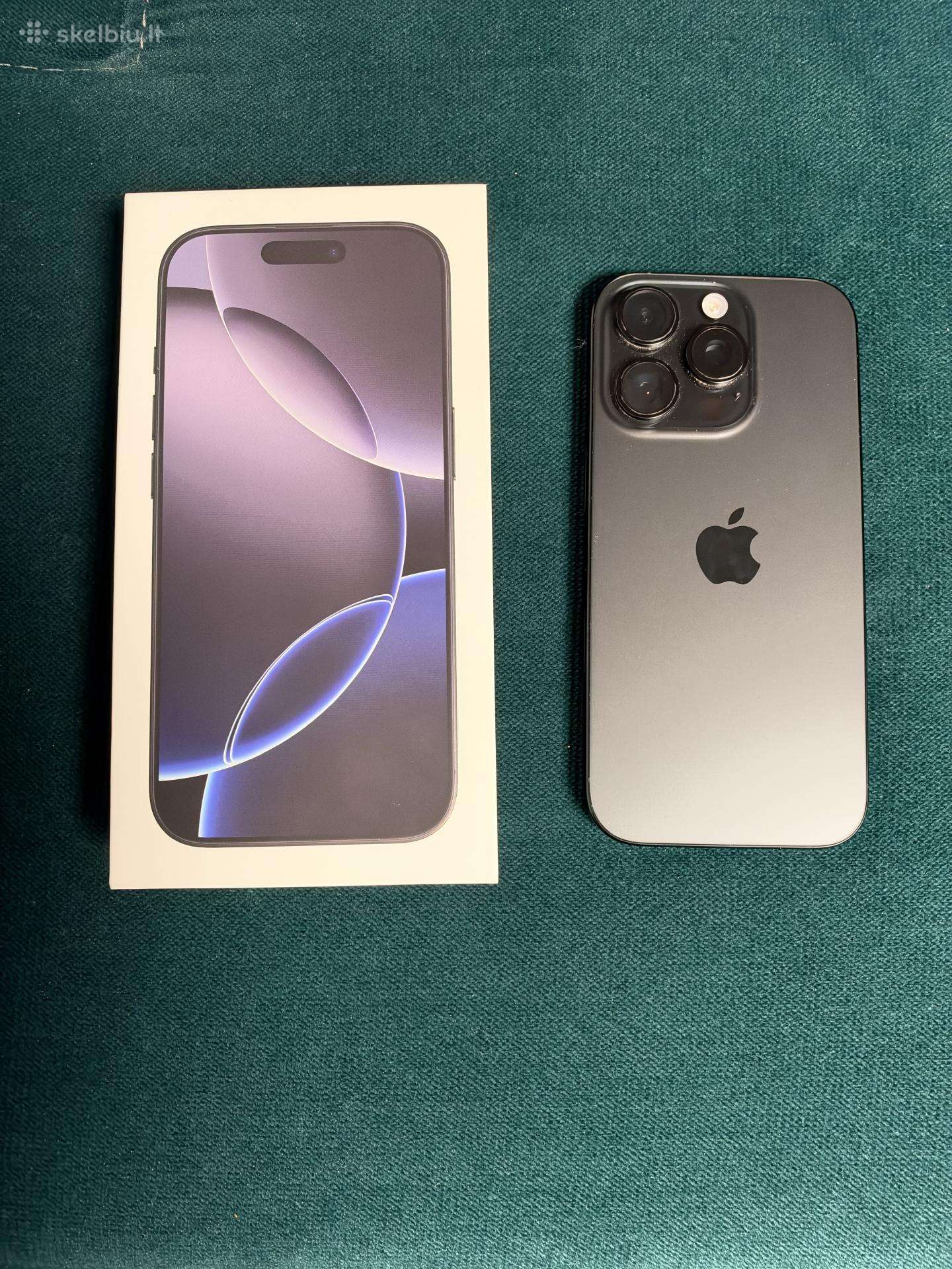 iPhone 16 Pro 265gb Black Titanium