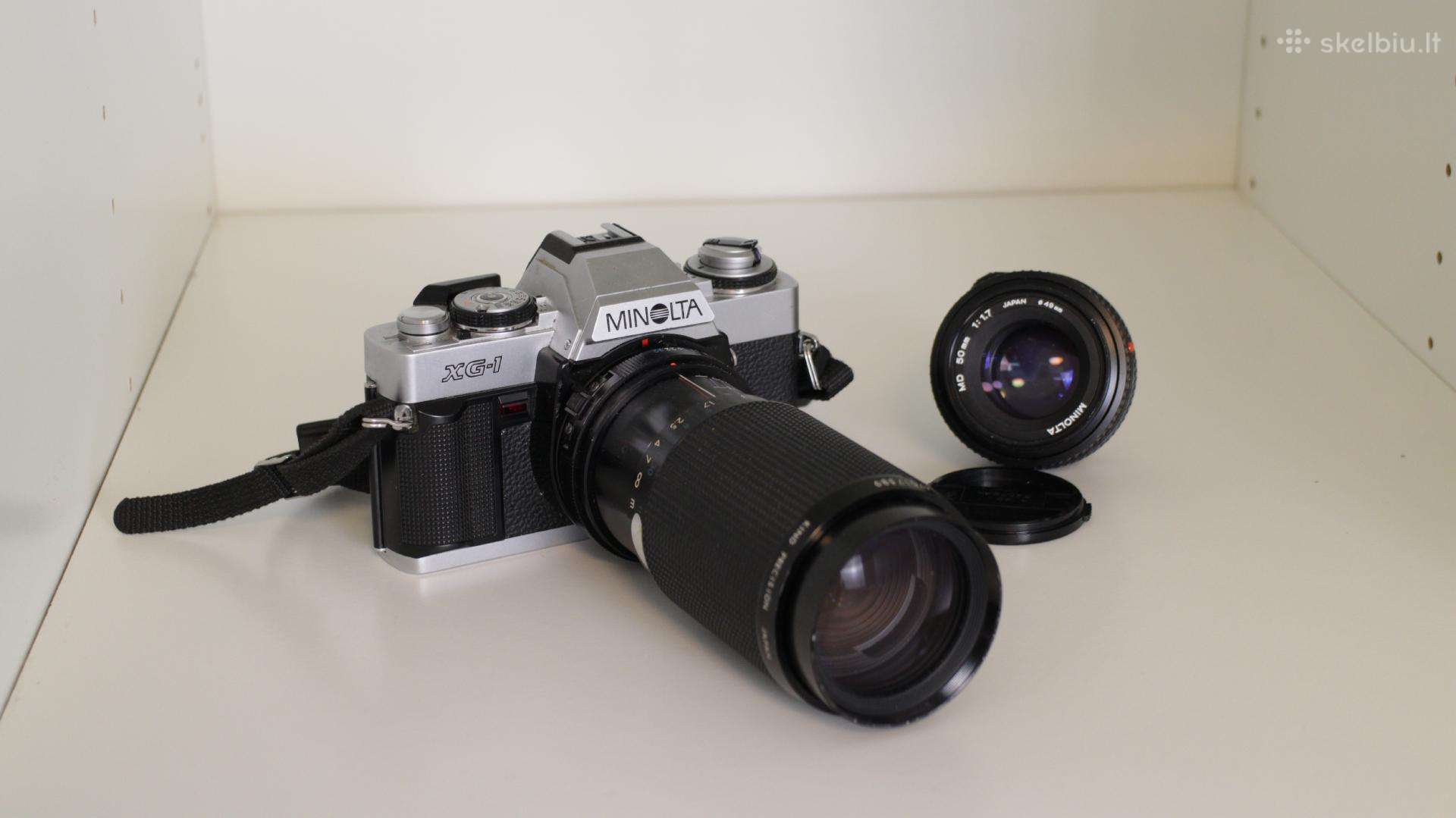 Minolta Xg-1 + objektyvas