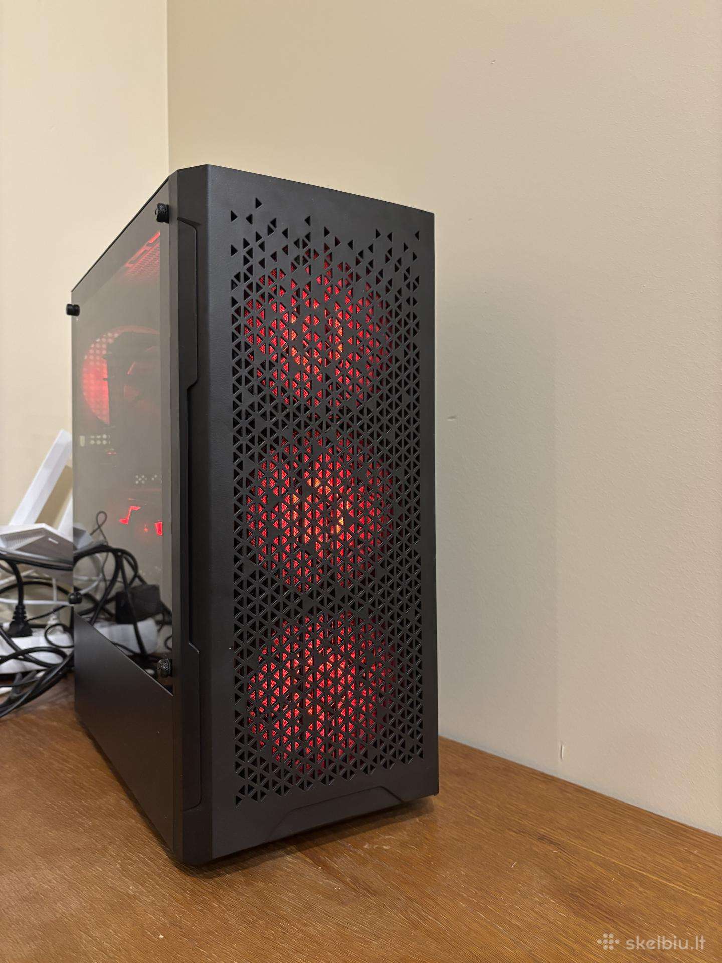 Žaidimų kompiuteris. Ryzen 5 5500, Rx 5700 XT 8gb