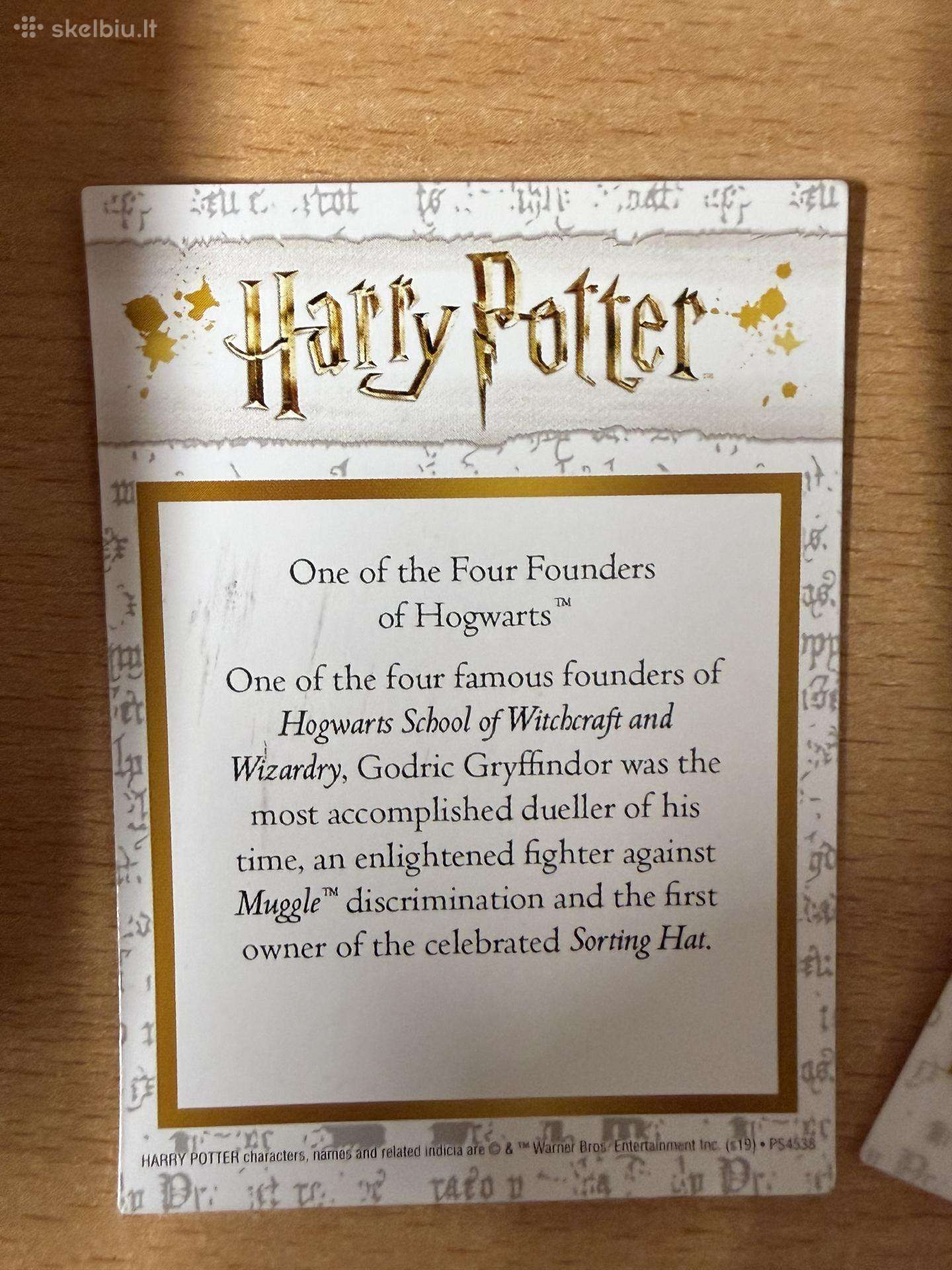 Harry Potter kortelės
