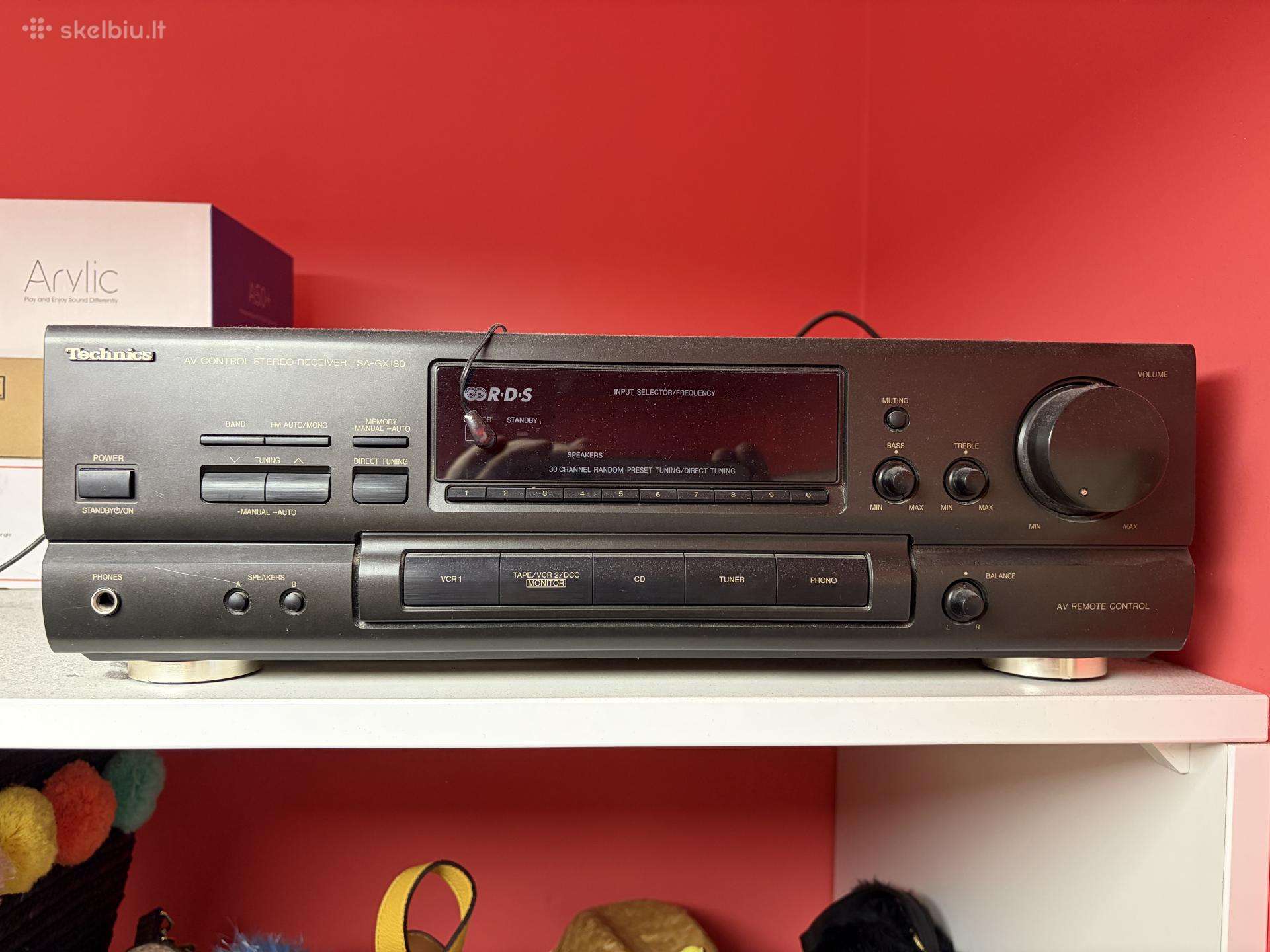 Technics Sa-gx180 stiprintuvas-resyveris