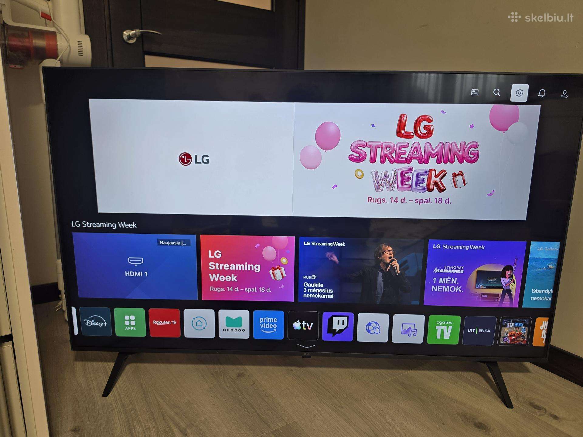 LG televizorius 55
