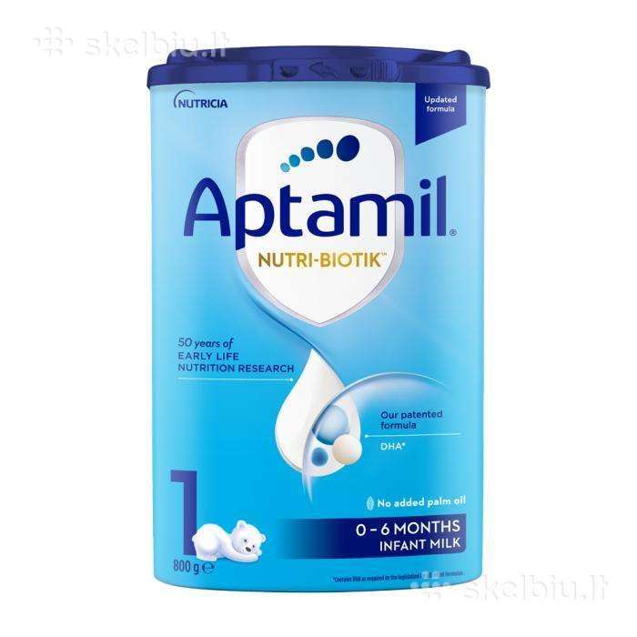 11eur. Aptamil Misineliai 1nr , nr2 ,nr3