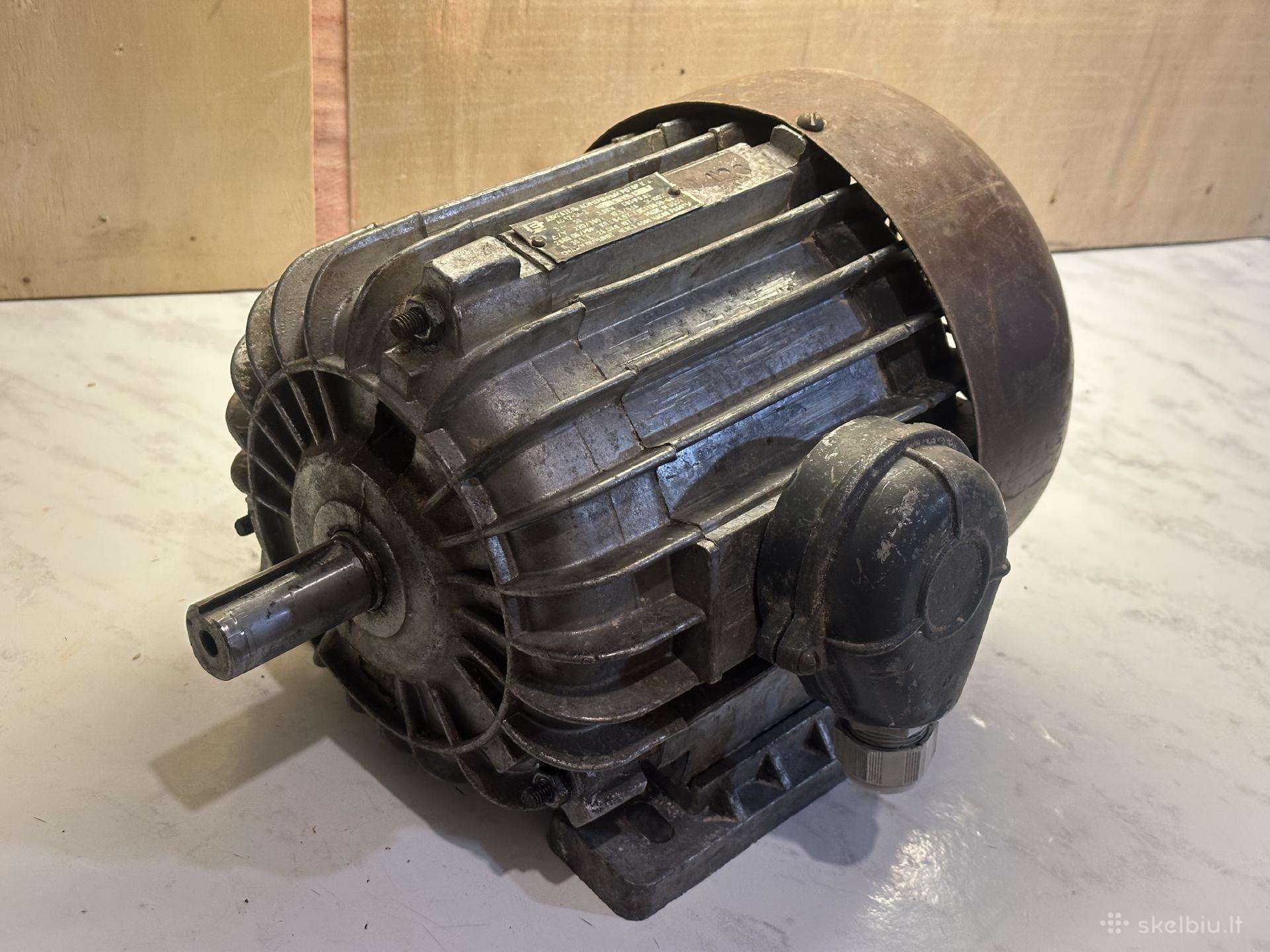 Tvarkingas trifazis elektros variklis 3kw