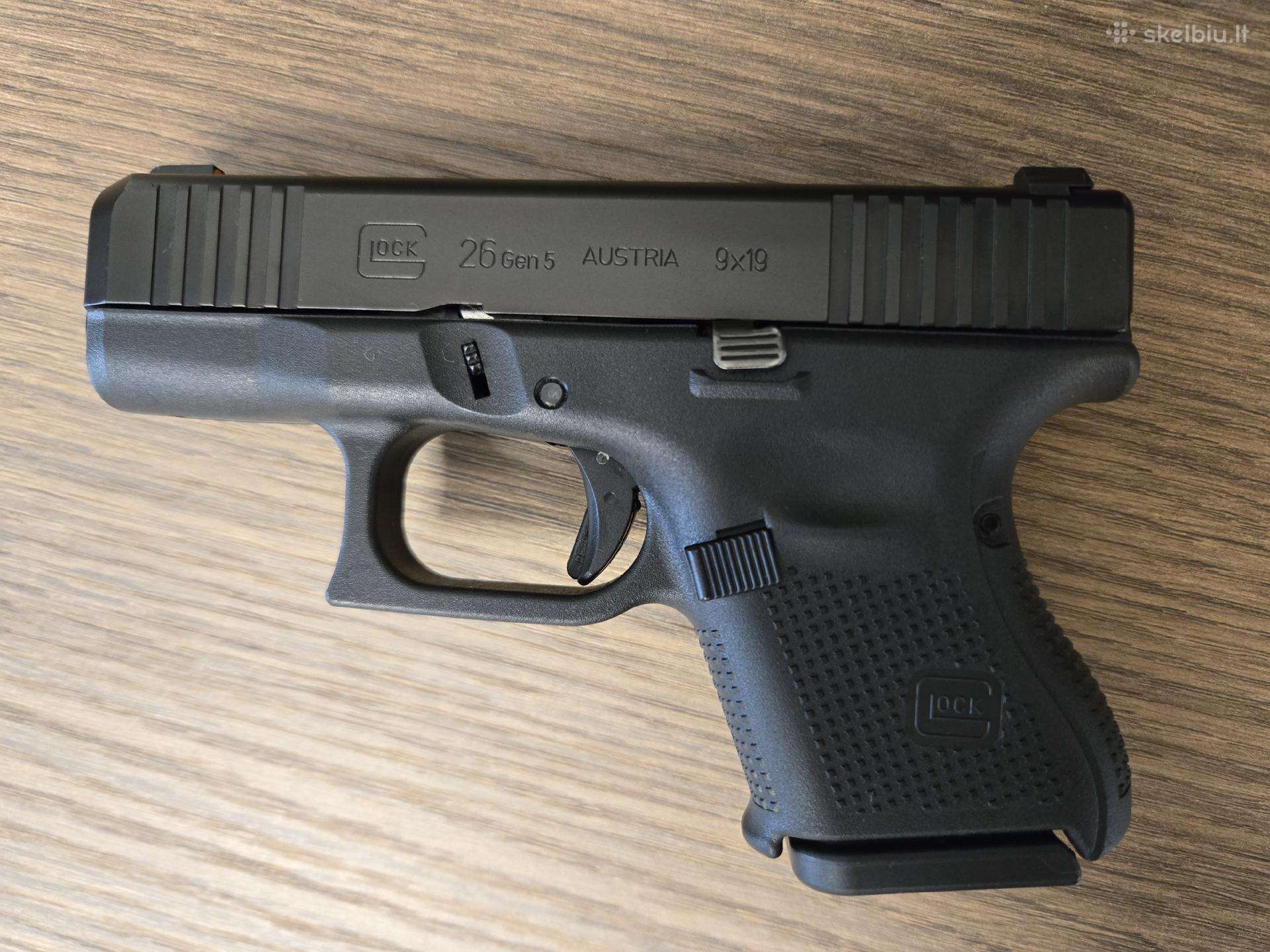 Parduodams Glock 26 Gen 5 FS