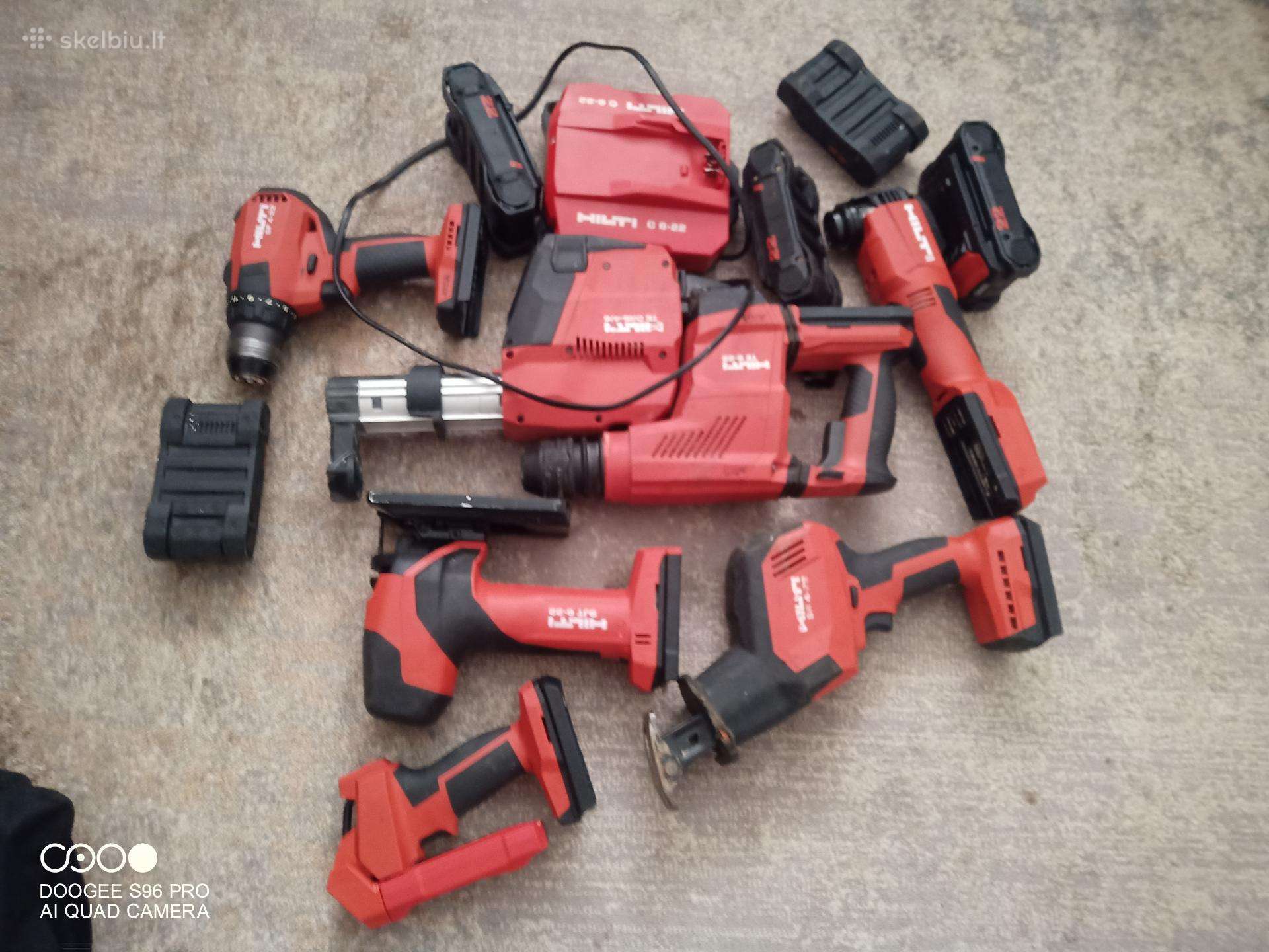 Parduodu hilti įrankius