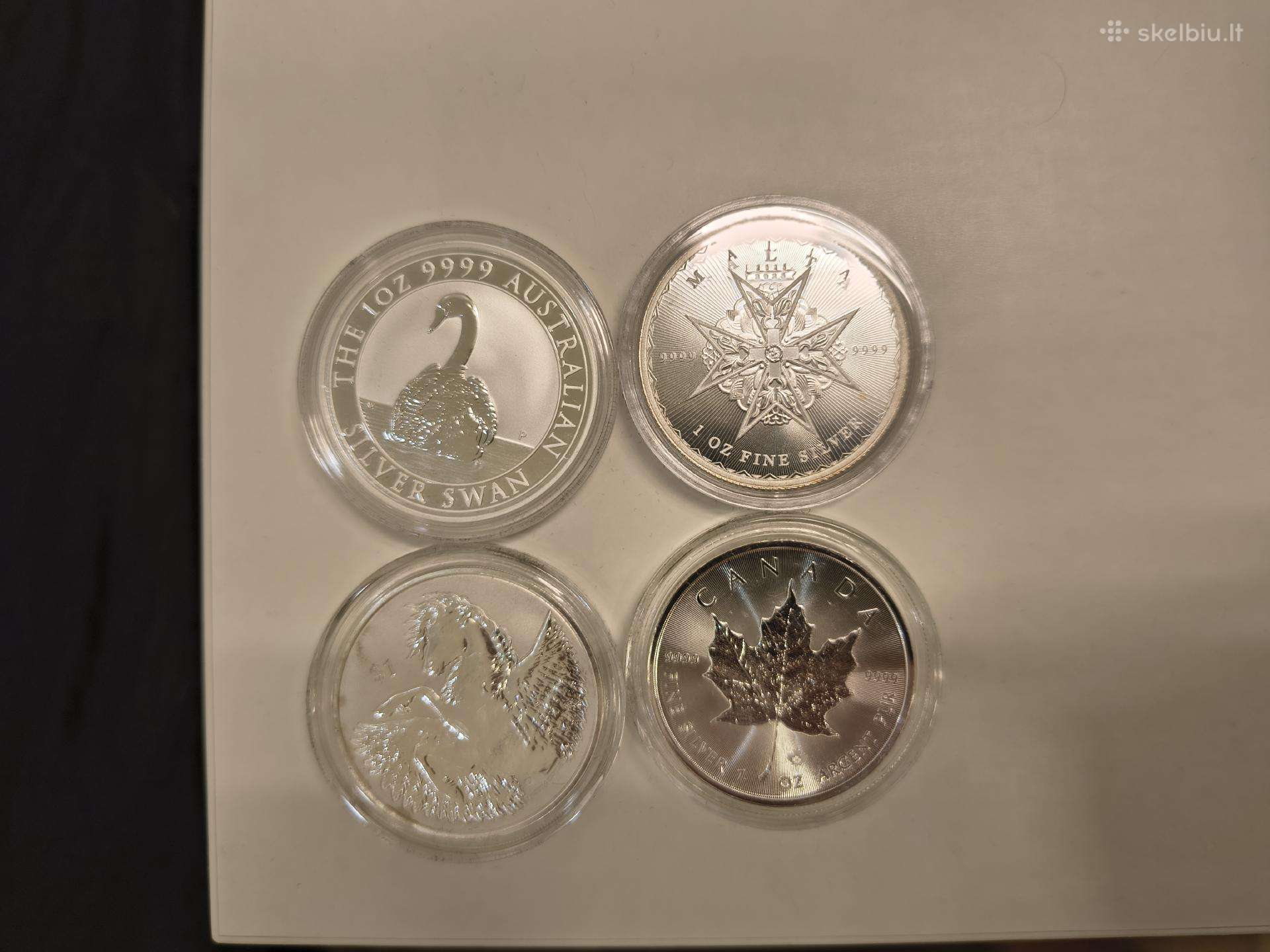1 Oz sidabras (15 vnt.)