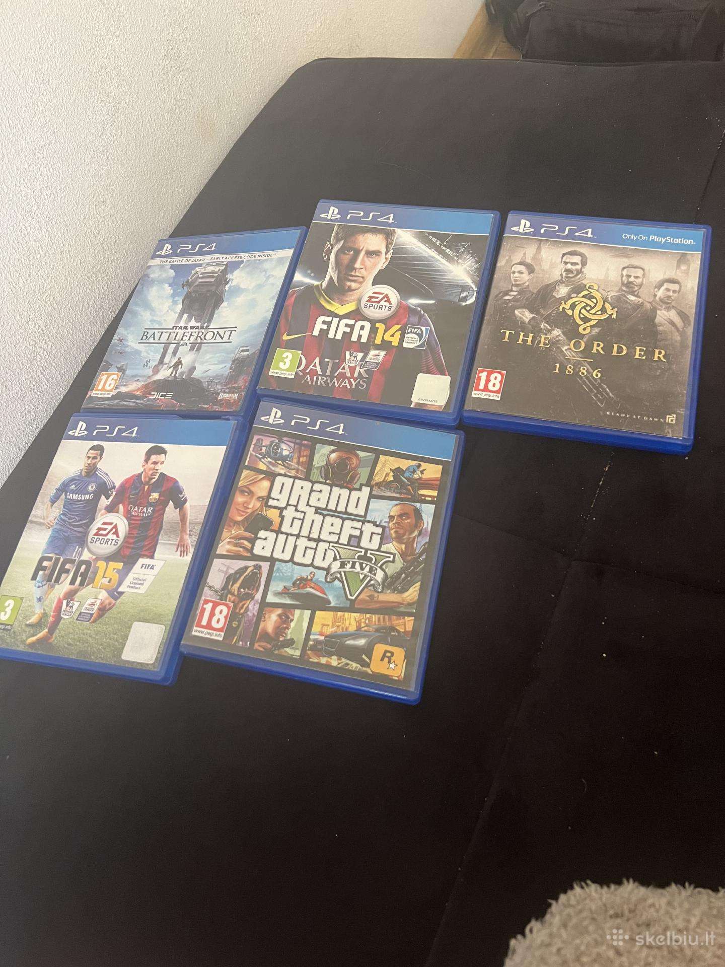 Parduodu ps4 žaidimus