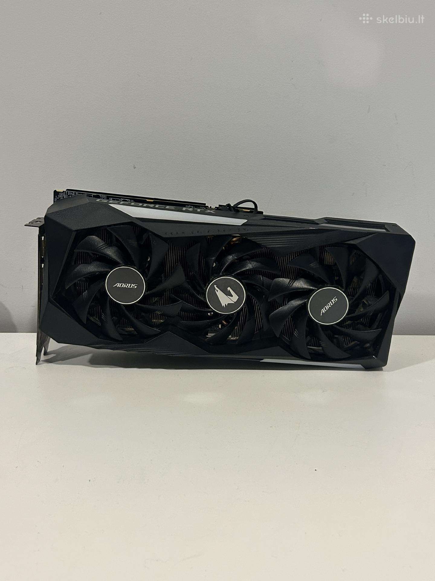 Aukštos klasės Gigabyte Aorus Rtx 3070 Master 8gb