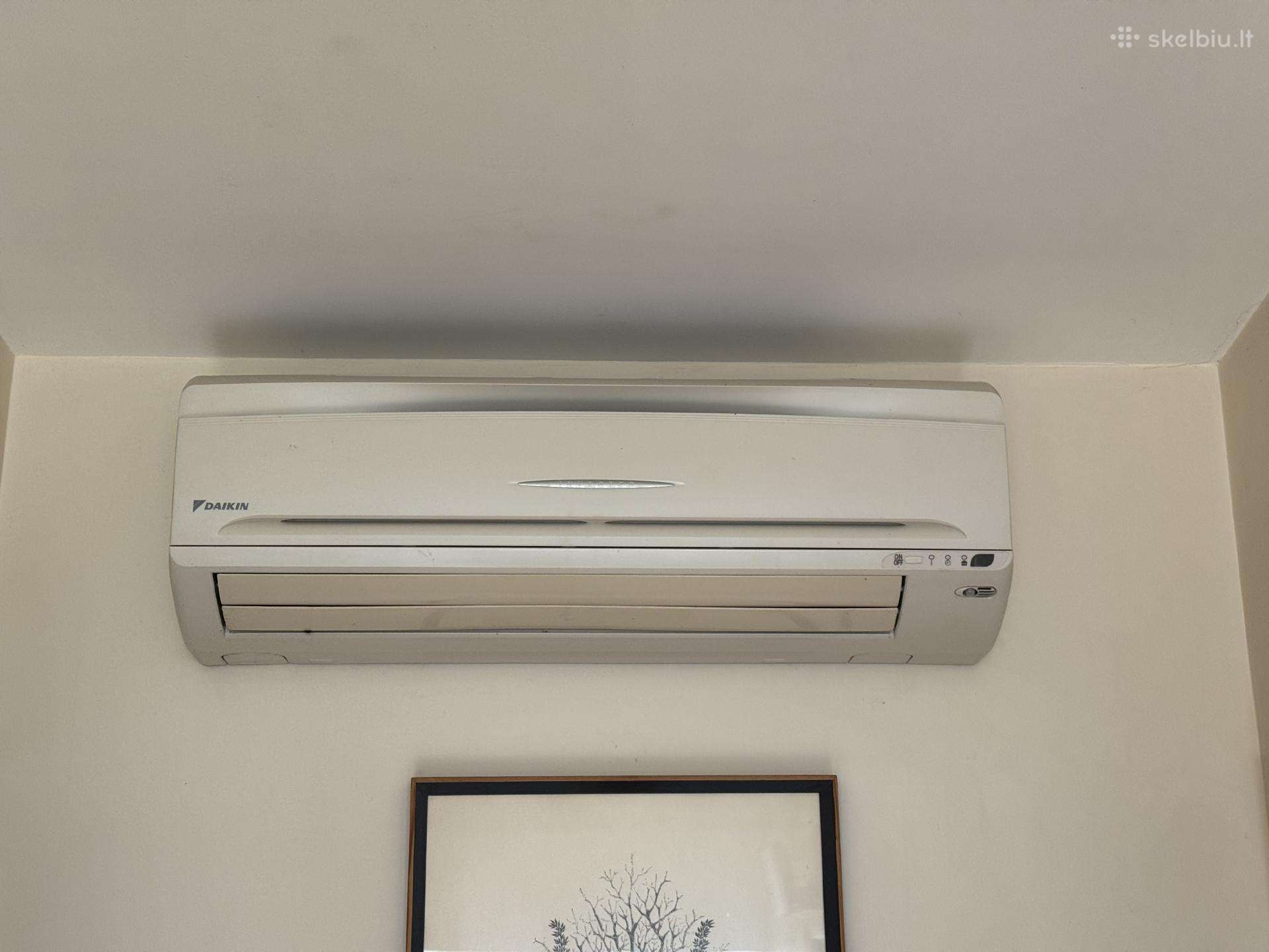 2 Daikin inverteriniai kondicionieriai Š siurbliai