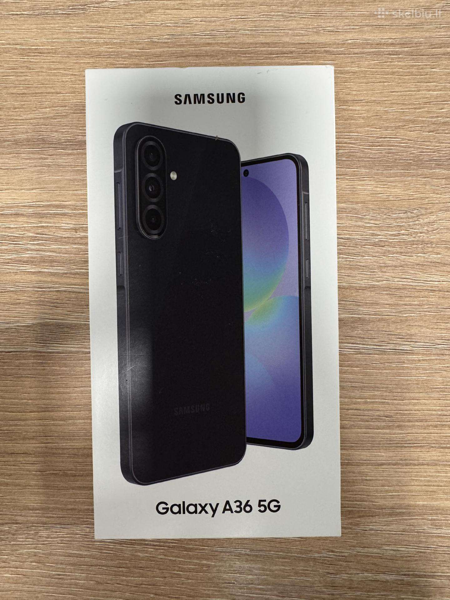Samsung Galaxy A36 5G 128 GB, Black Awesome Black