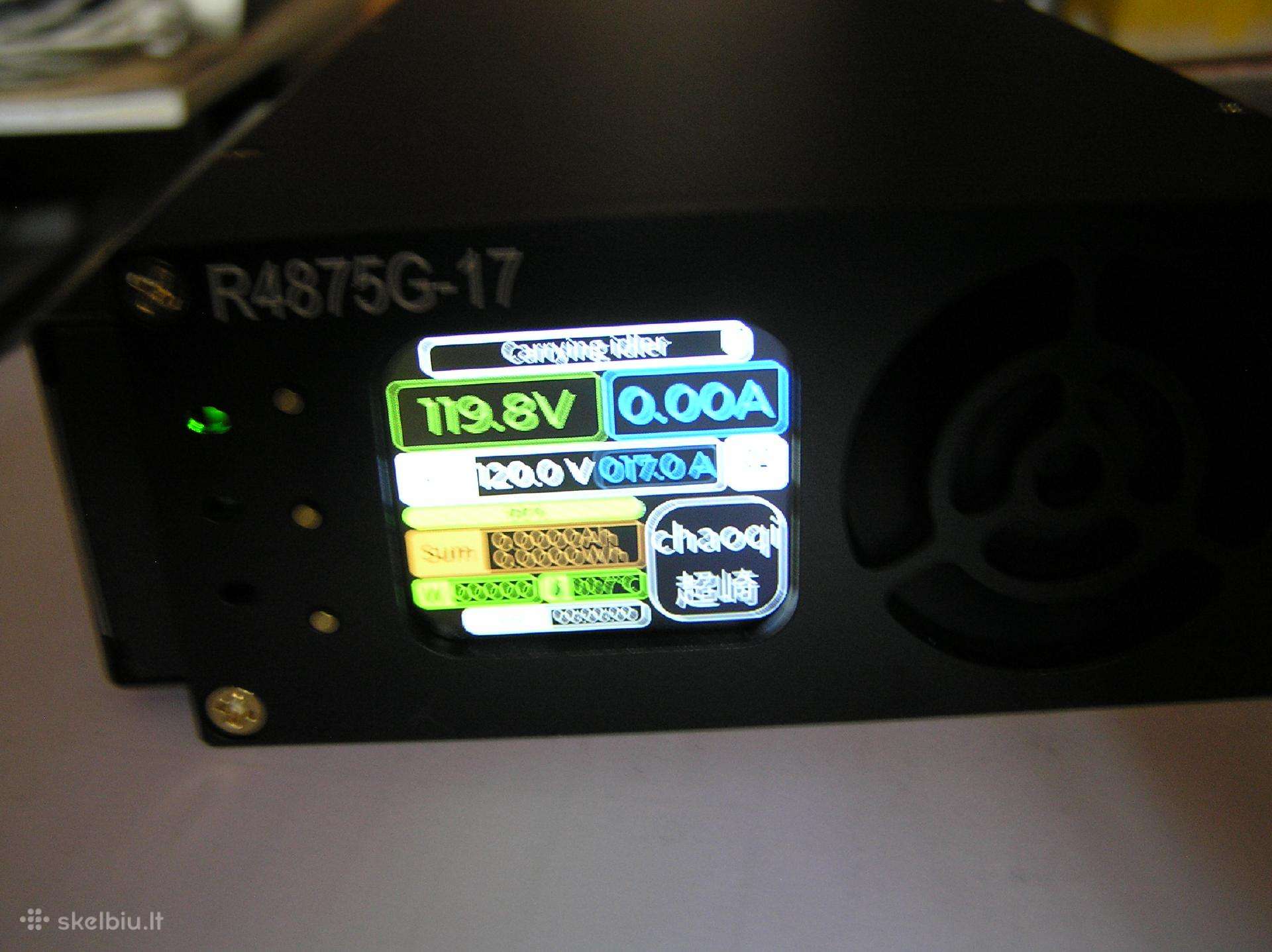 Parduodu CNC Ličio baterijų įkroviklį R 4875g17