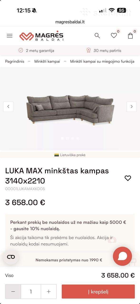 Išsikraustom! Minkštas kampas
