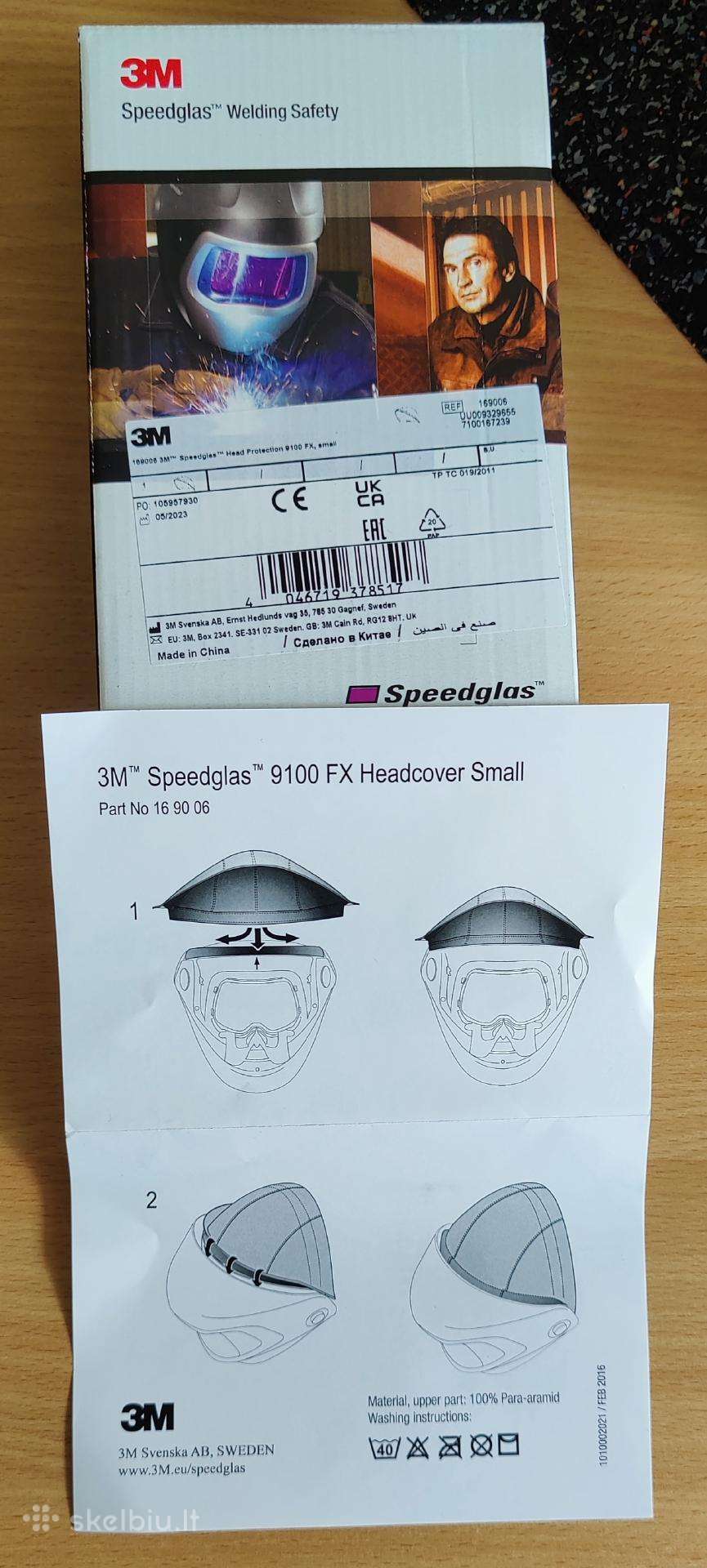 3m Speedglas galvos uždangalas