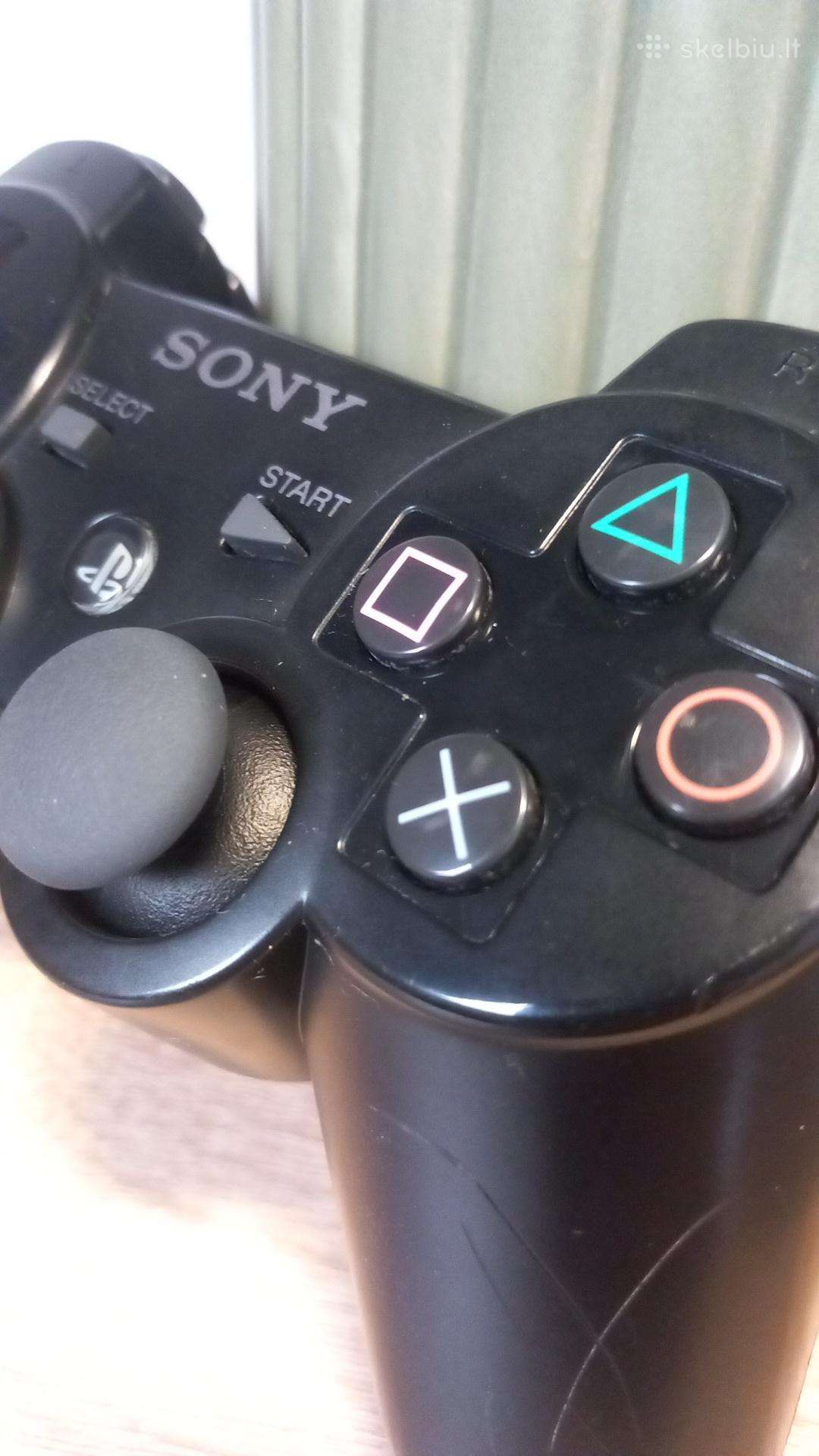 PS3 žaidimų konsolė – išvalyta ir paruošta