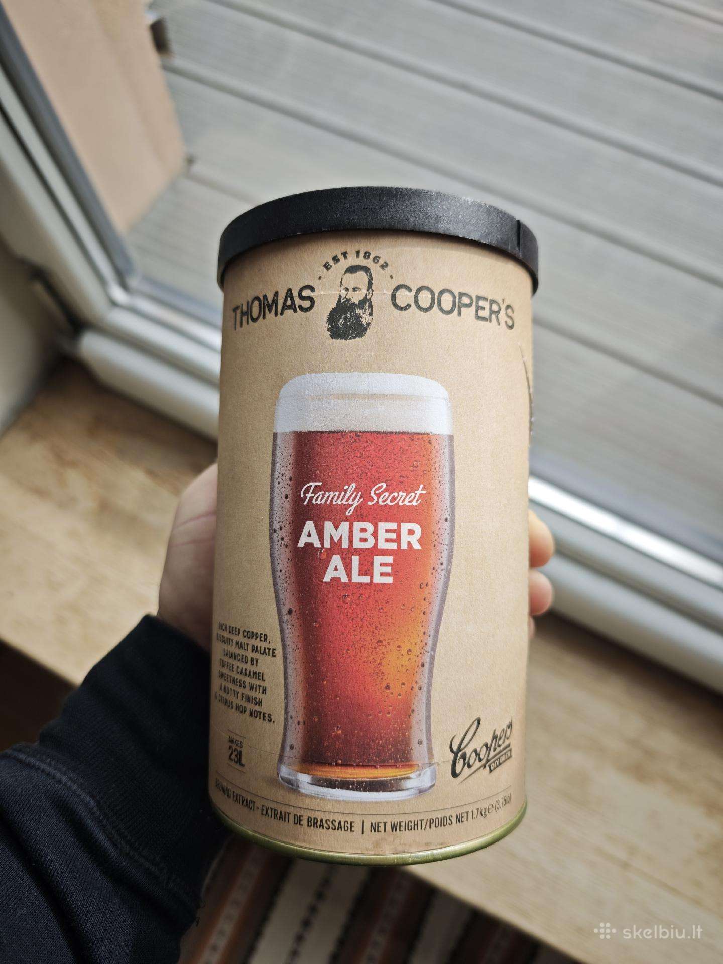 Amber ale coopers