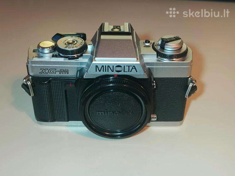 Minolta Xg-m body – šviesos matuoklio problema