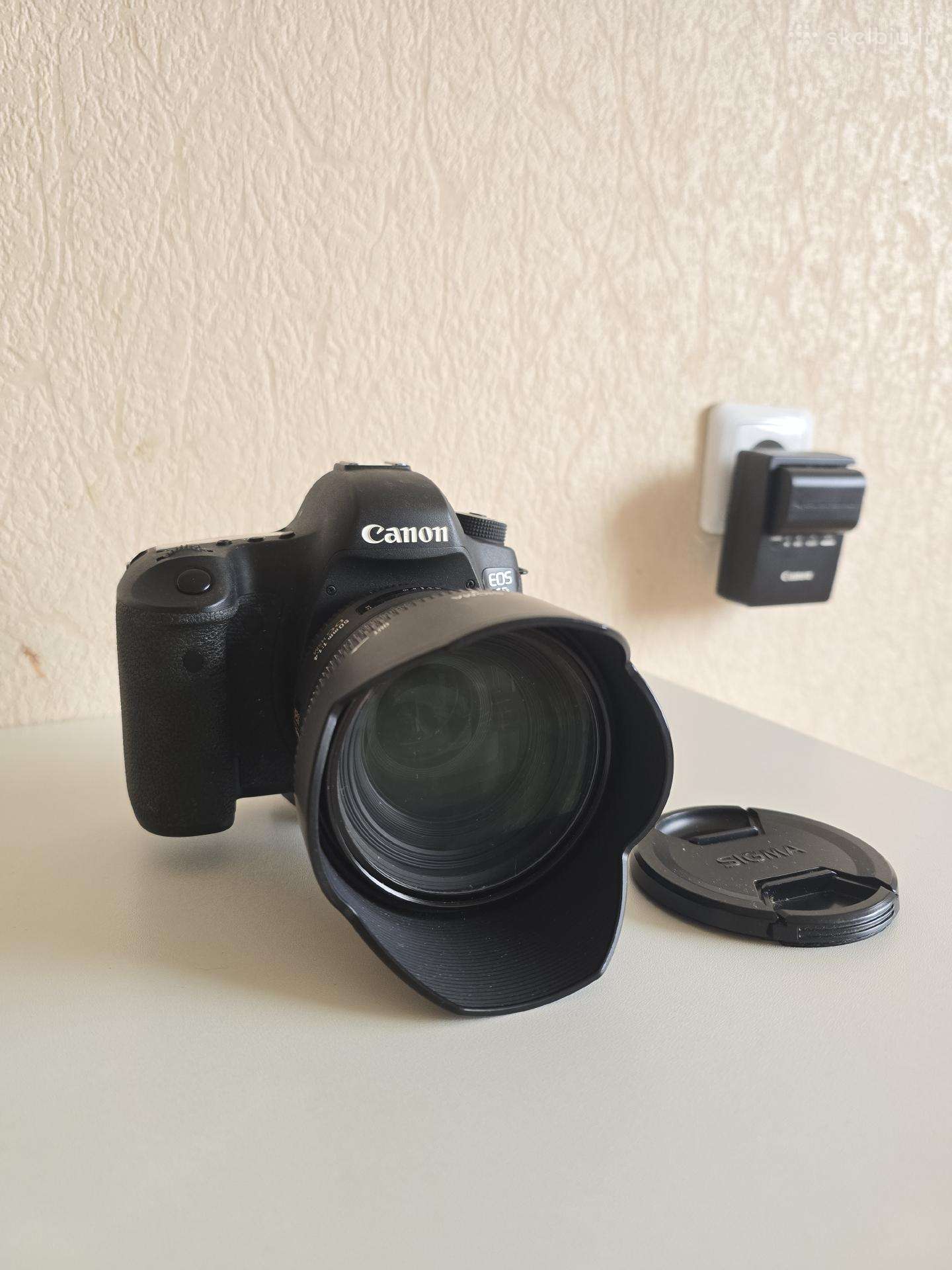 Canon Eds 6d su objektyvu Sigma Dg Hsm