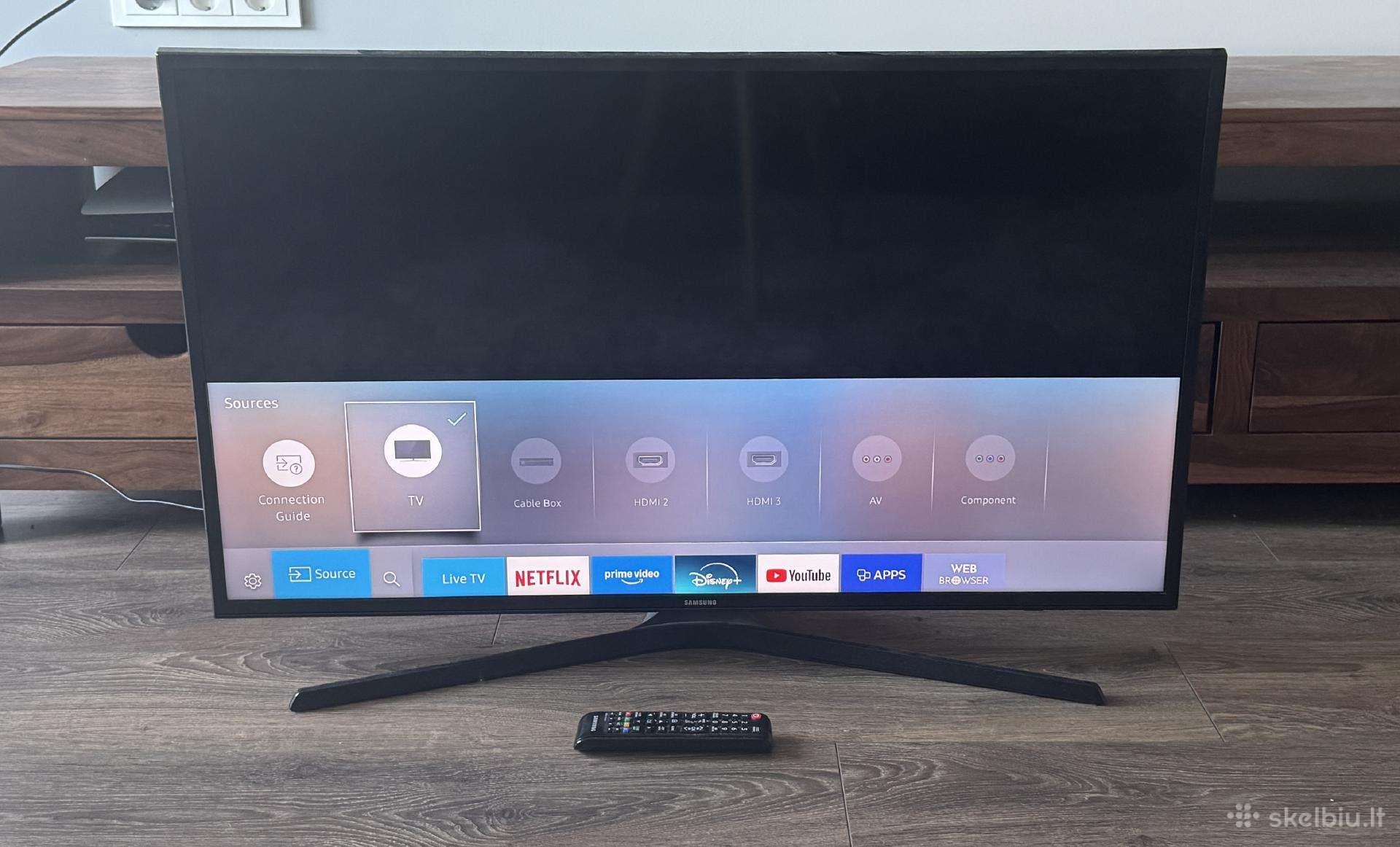 Samsung Ue40ku6072 40" 4k Uhd televizorius