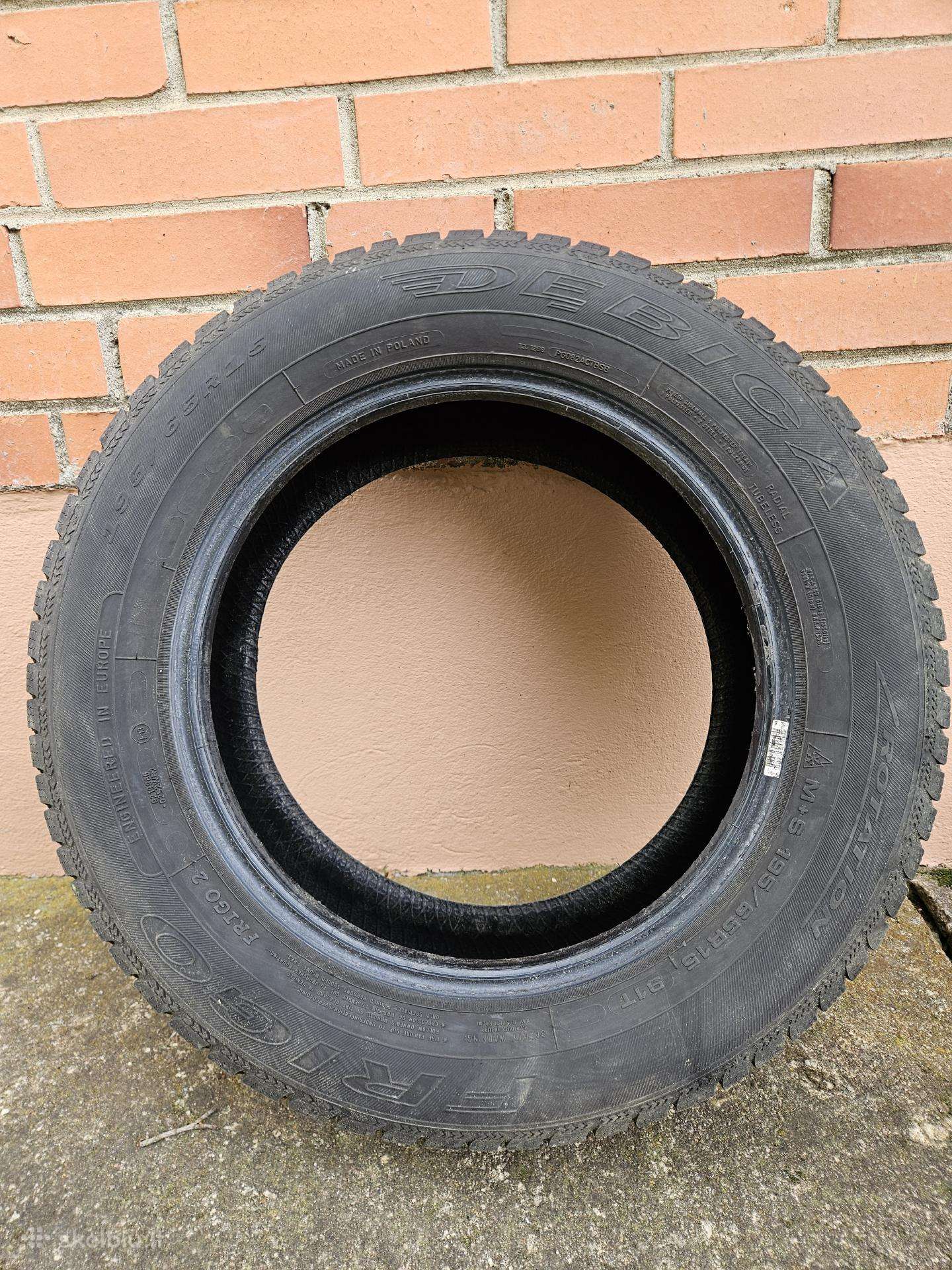 195/65 R15 M+s padangos