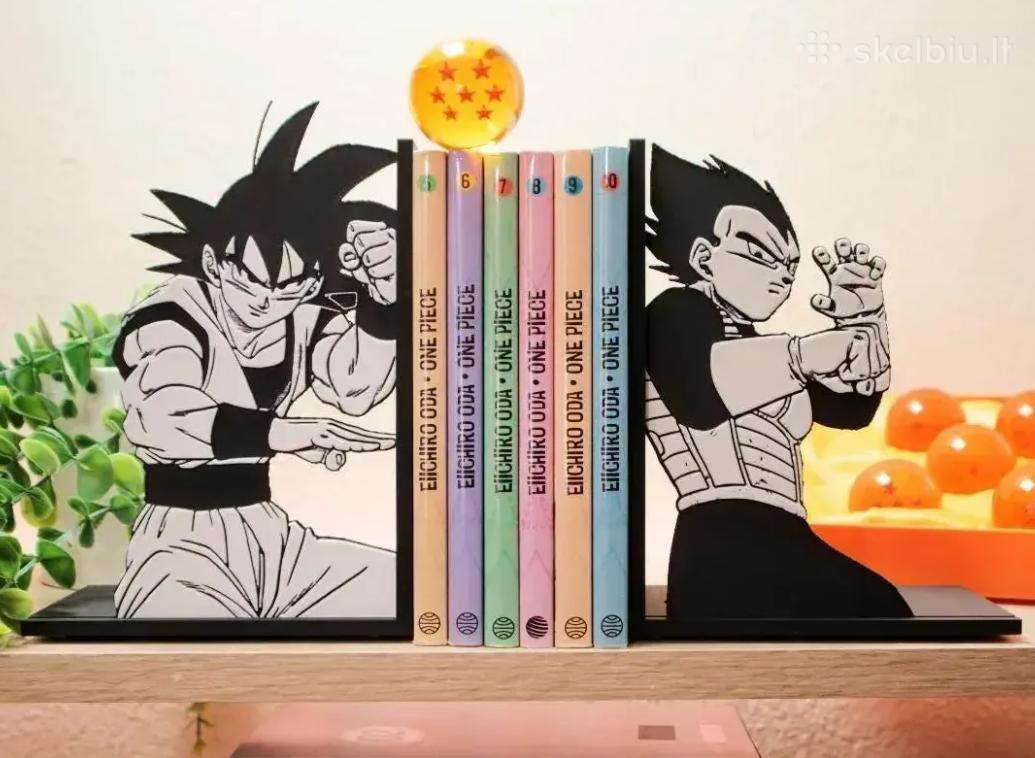 Dragon Ball Z Manga knygų laikiliai (bookend)