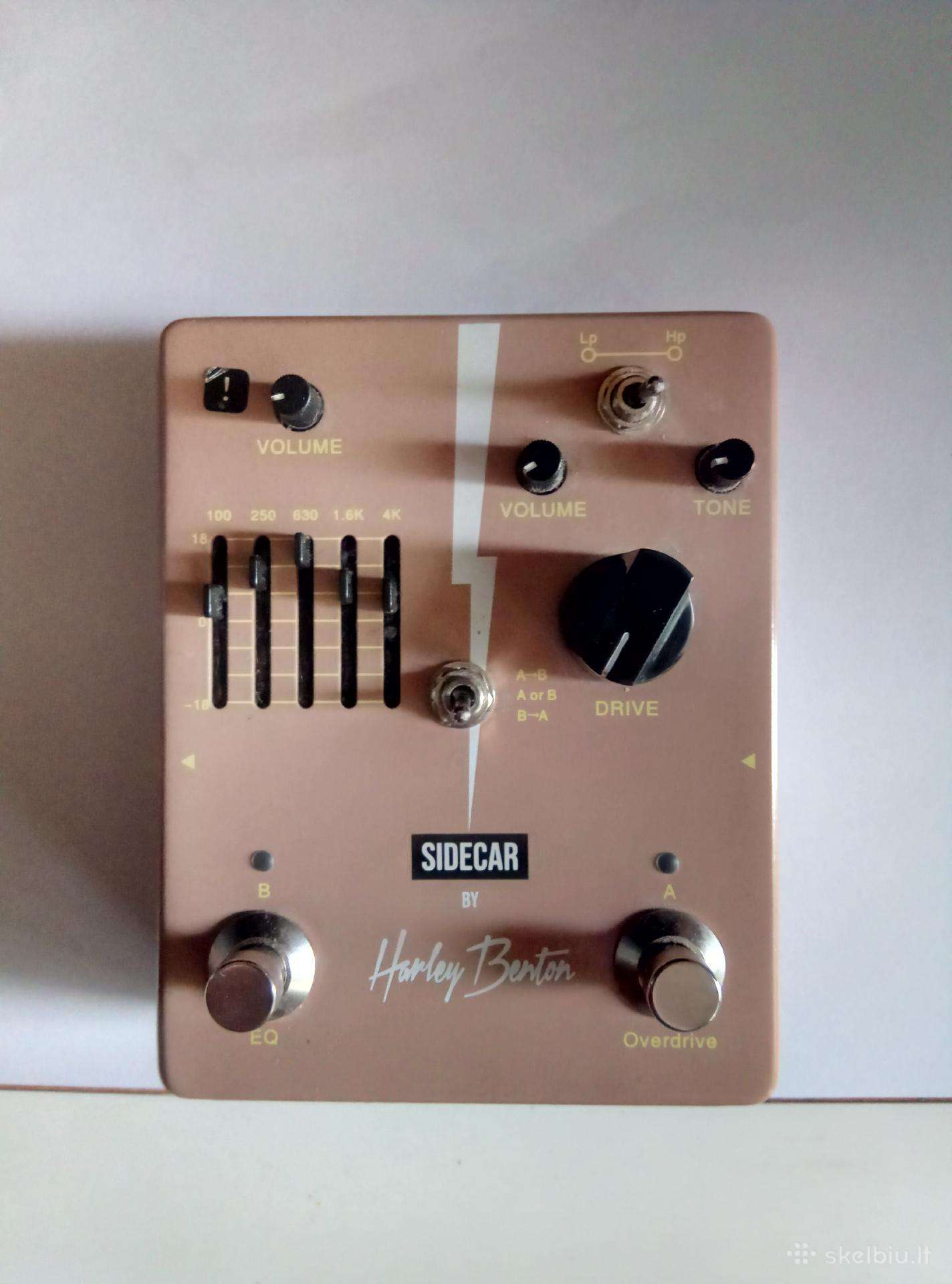 Gitaros efektų pedalai ir garso įranga