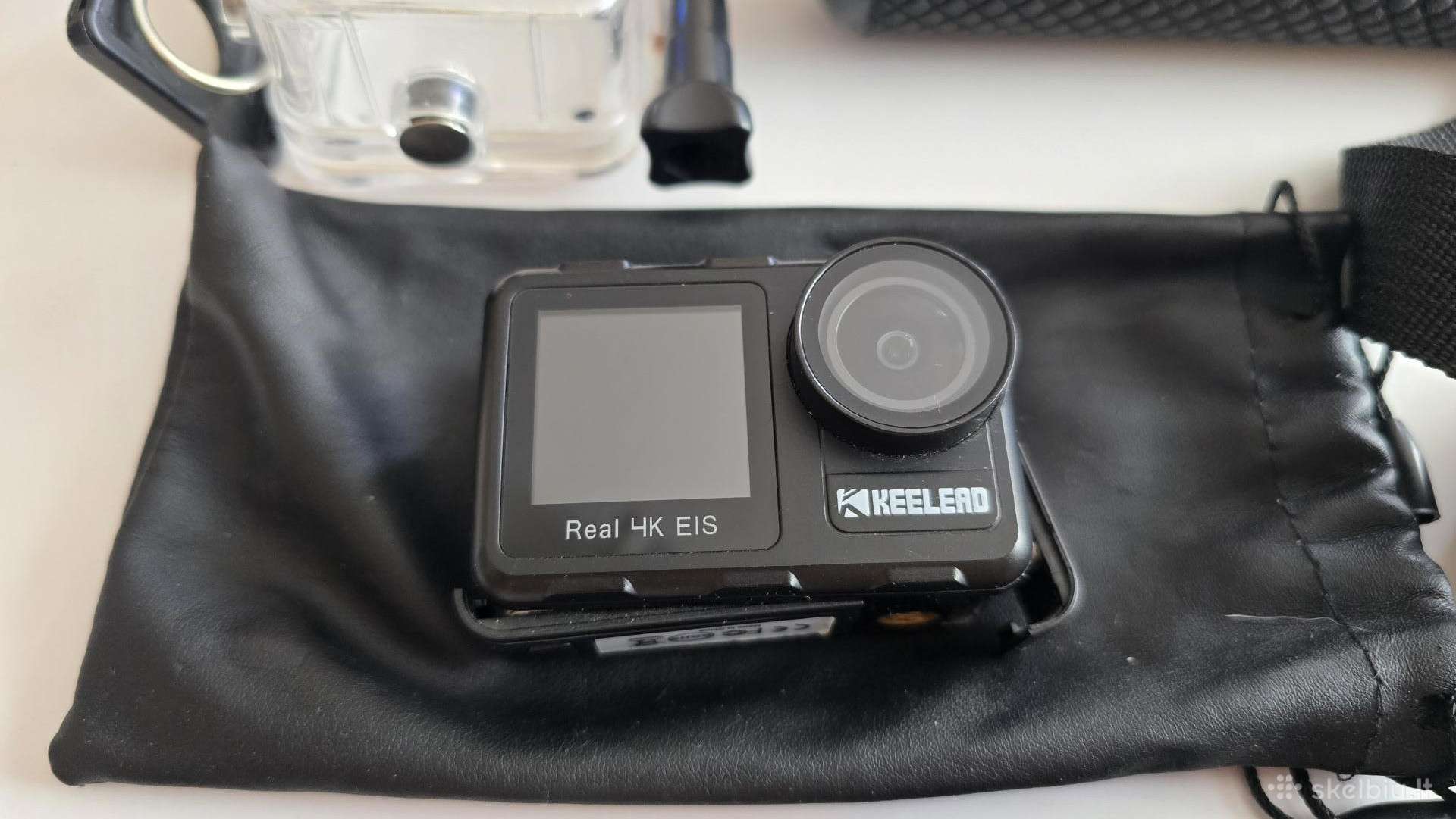 Keelead K80 4k veiksmo kamera + priedai