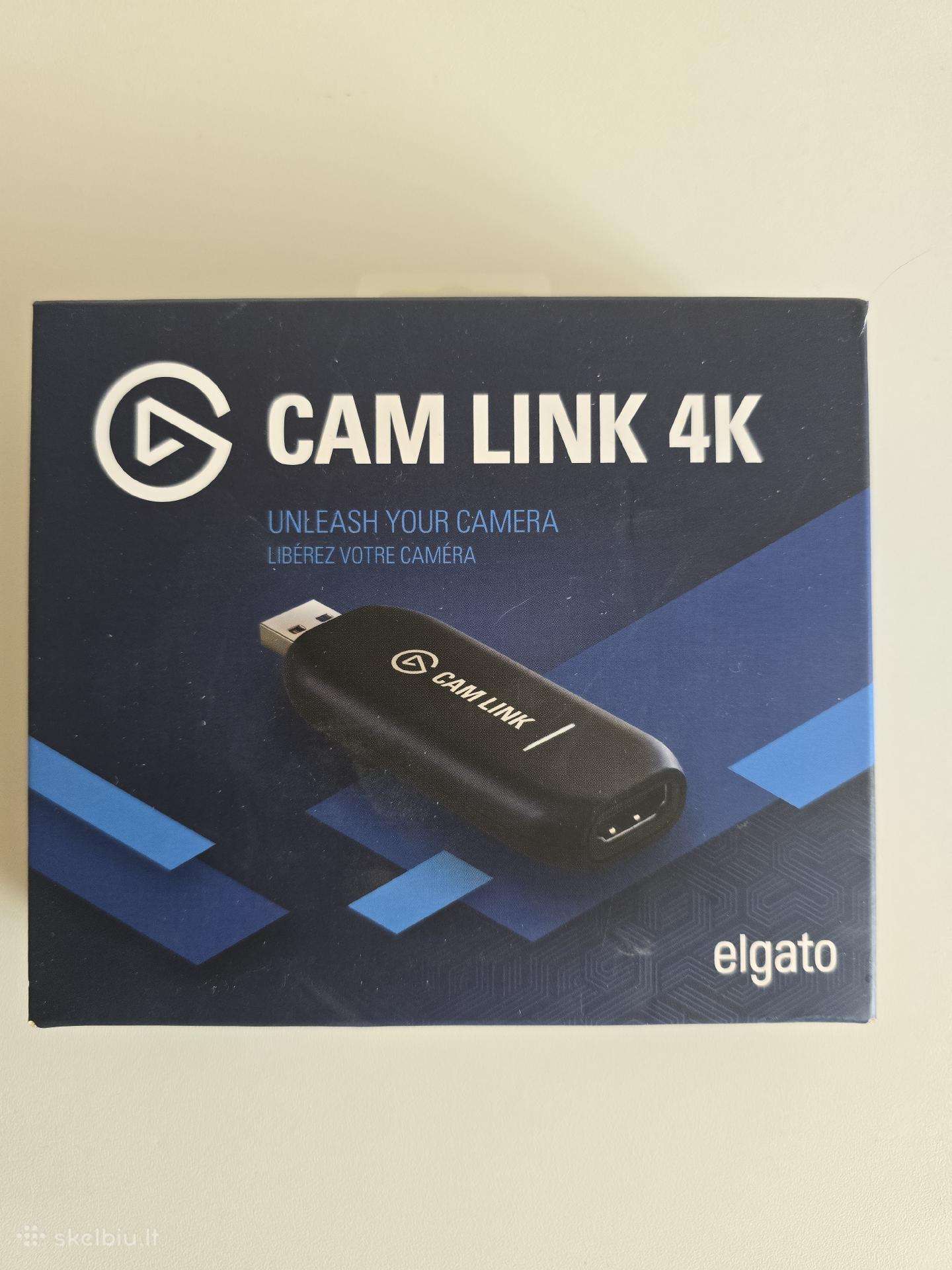 Elgato Cam Link 4k vaizdo fiksavimo adapteris