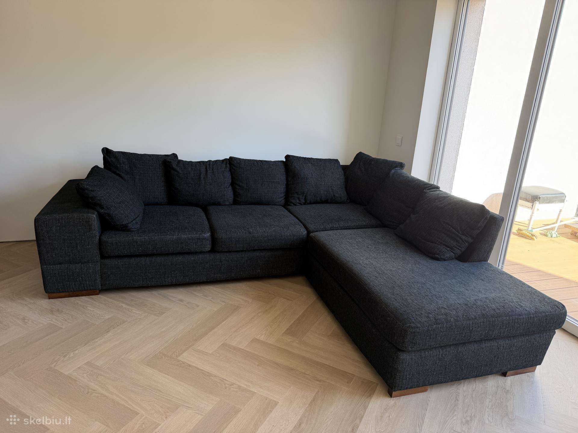 Minkštas svetainės kampas