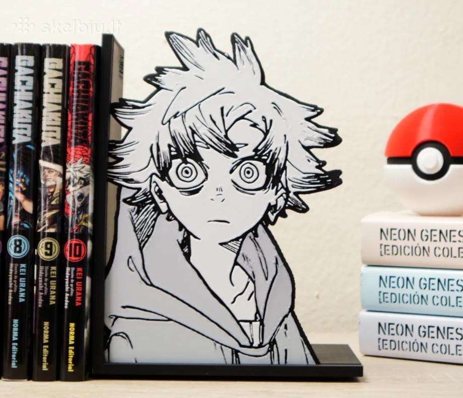 Gachiakuta manga knygų laikikliai (bookend)