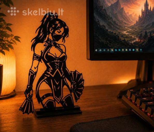 Mortal kombat stalo dekoracija