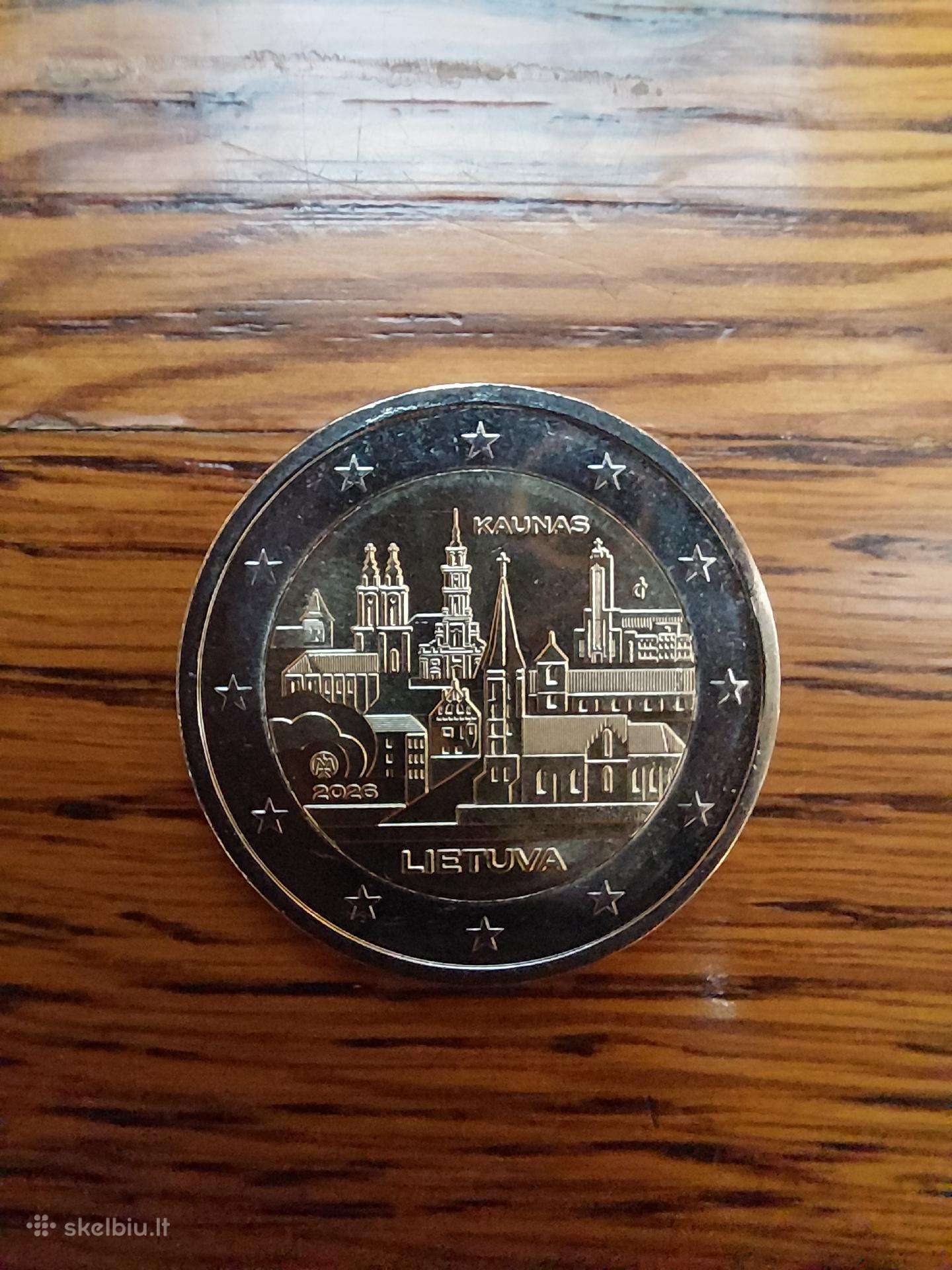2€ proginės monetos