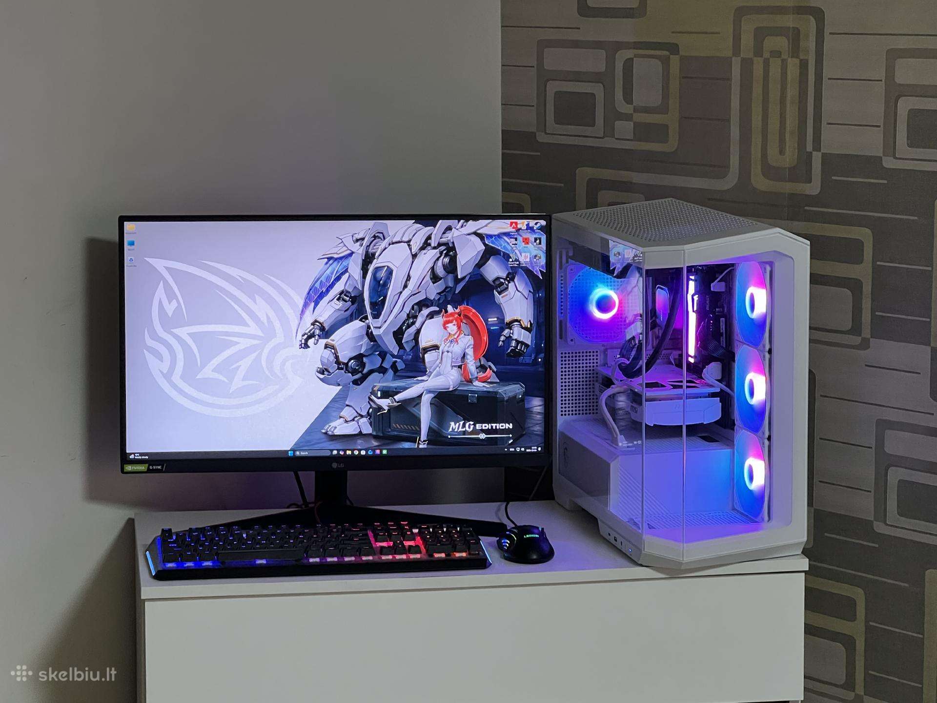Parduodamas Stac. Su Rtx 5070, Ryzen 7, 32gb/2tb.