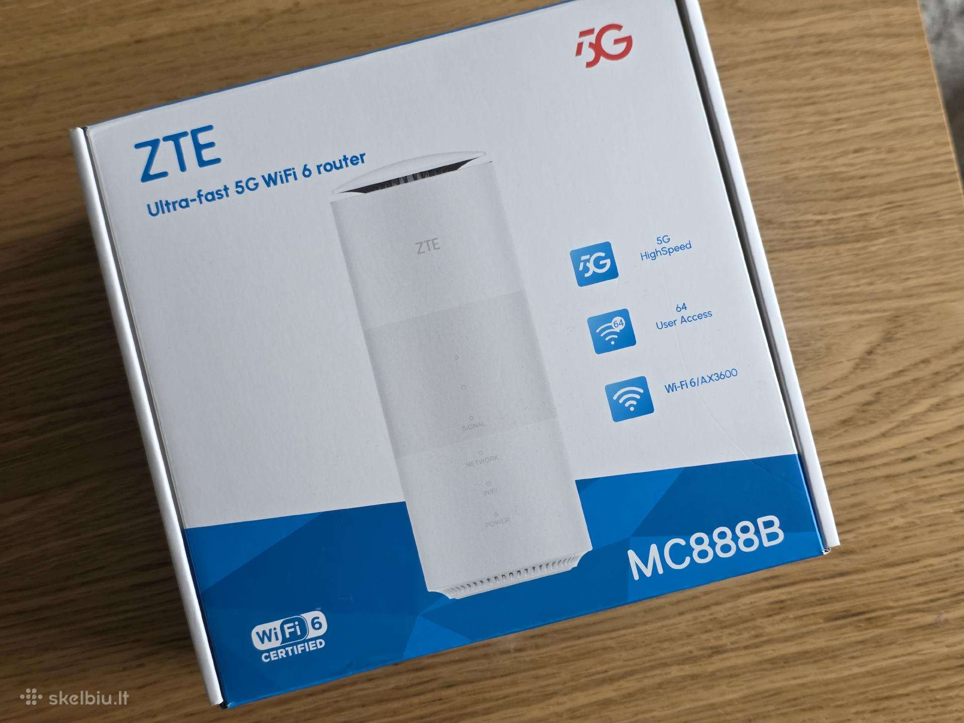 Zte Mc888b 5G / WiFi 6 Routeris