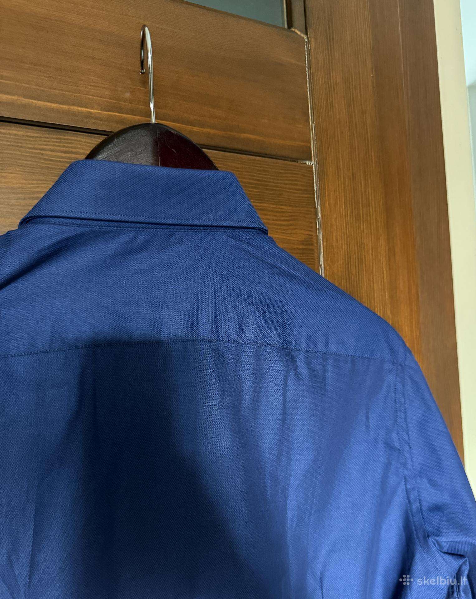 Itališki vyr. Marškiniai M, slim fit