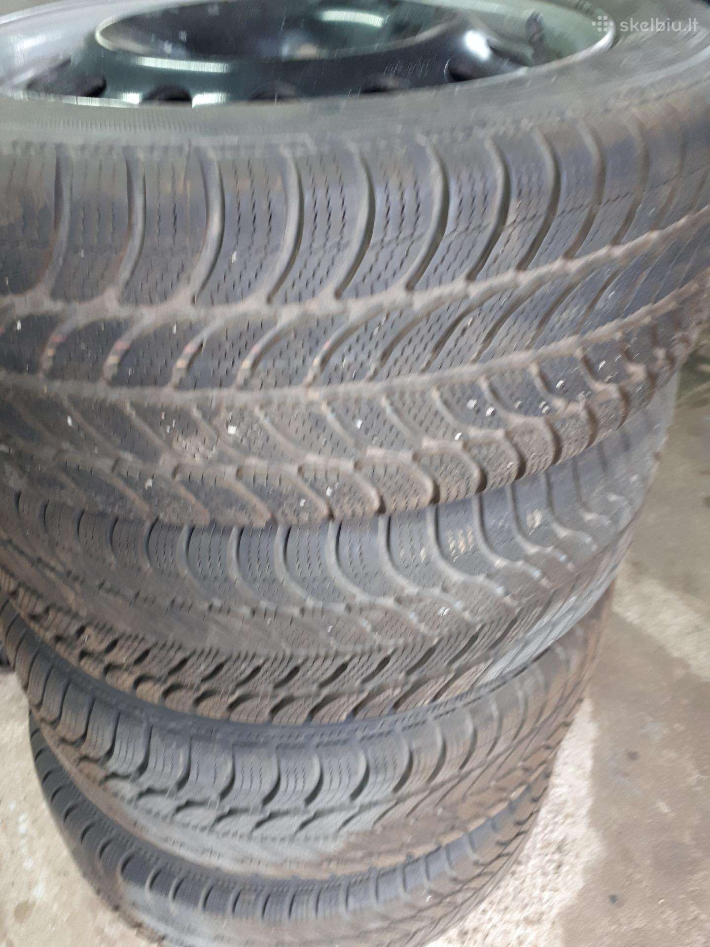 Ziemines padangos su ratlankiais 205x55x16