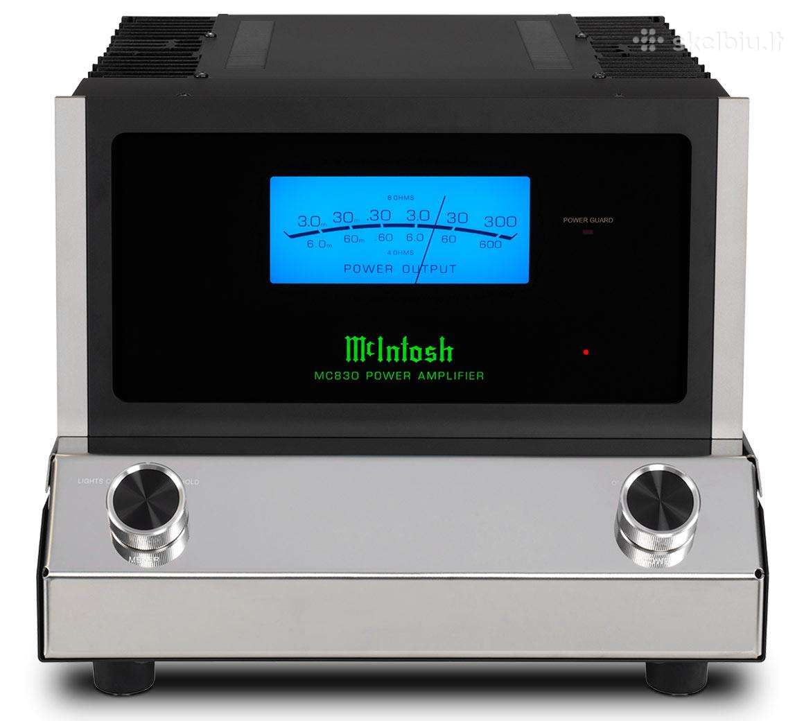 Mcintosh Mc830 mono 300w galios stiprintuvas