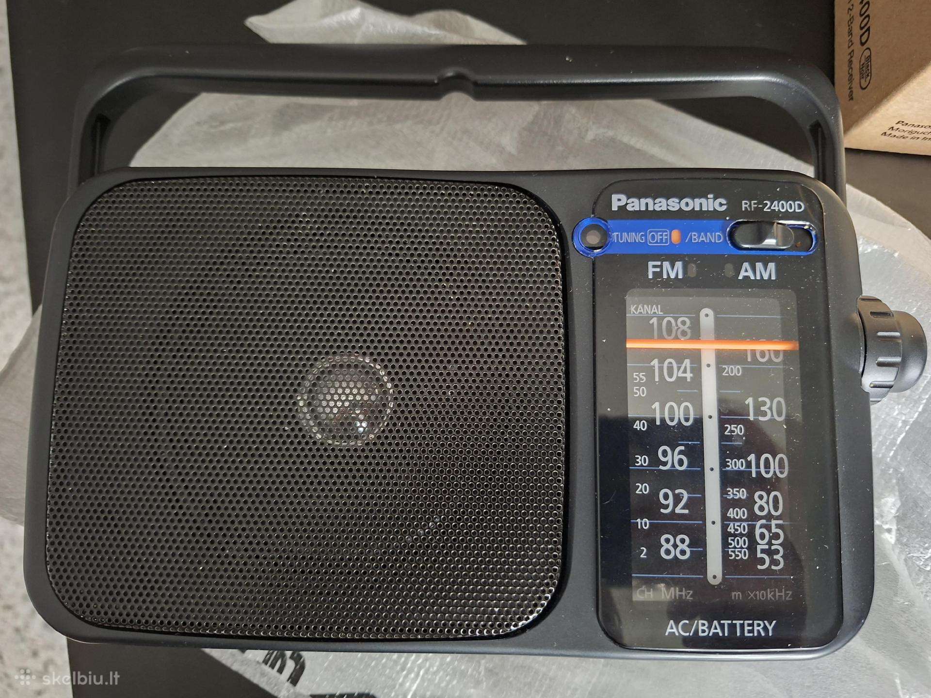 Radijo imtuvas Panasonic Rf 2400d
