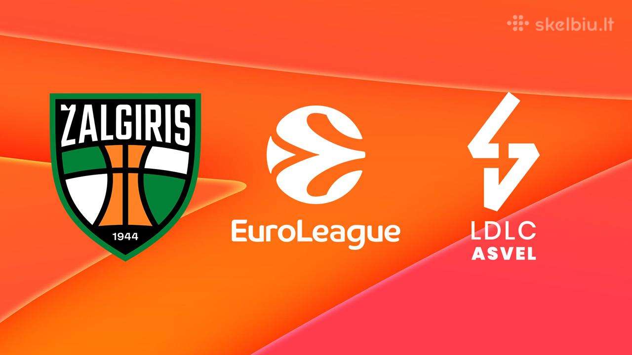 Zalgiris - Asvel bilietas. Krepsinis 10-23